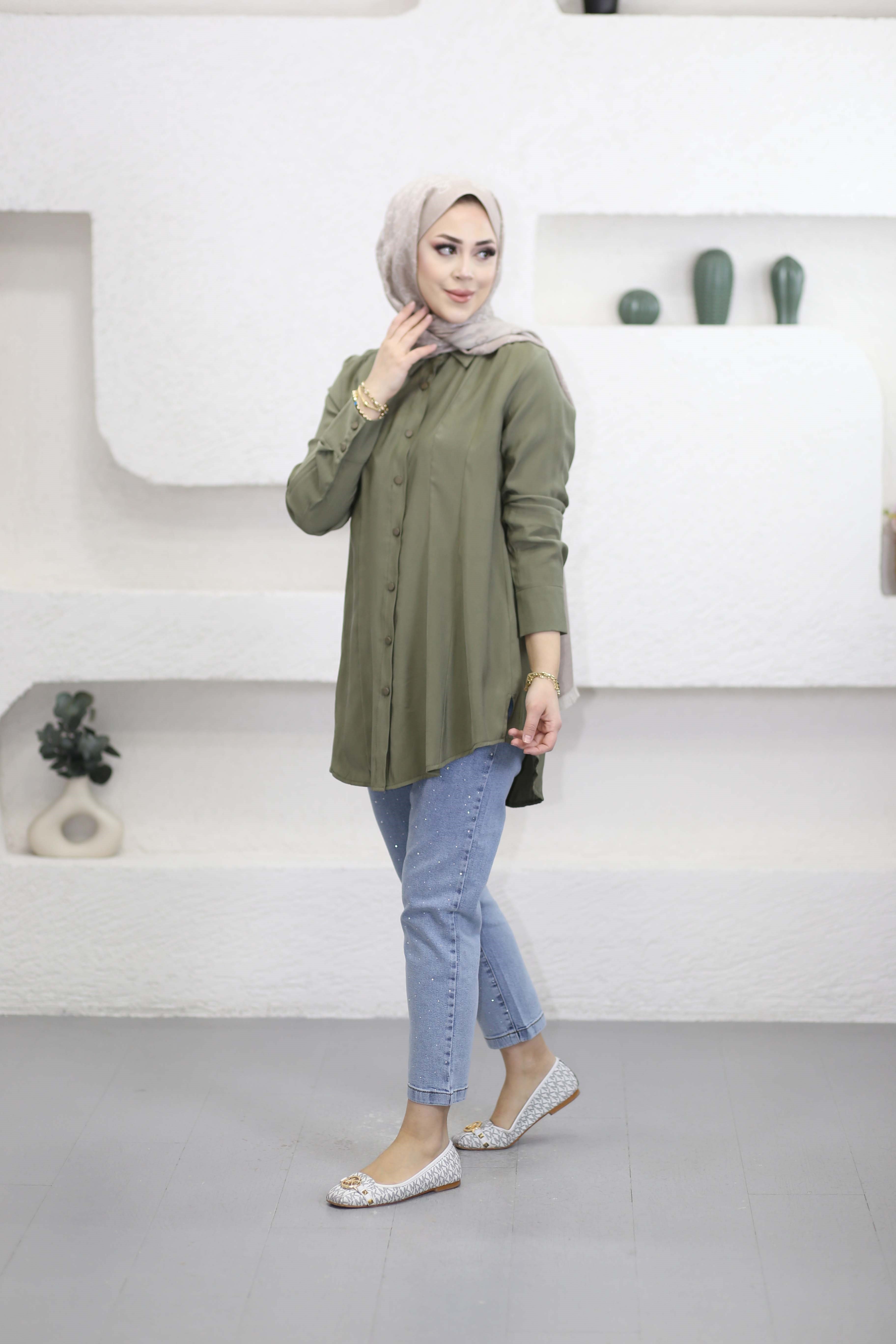 Mercan Tunik Haki 1024