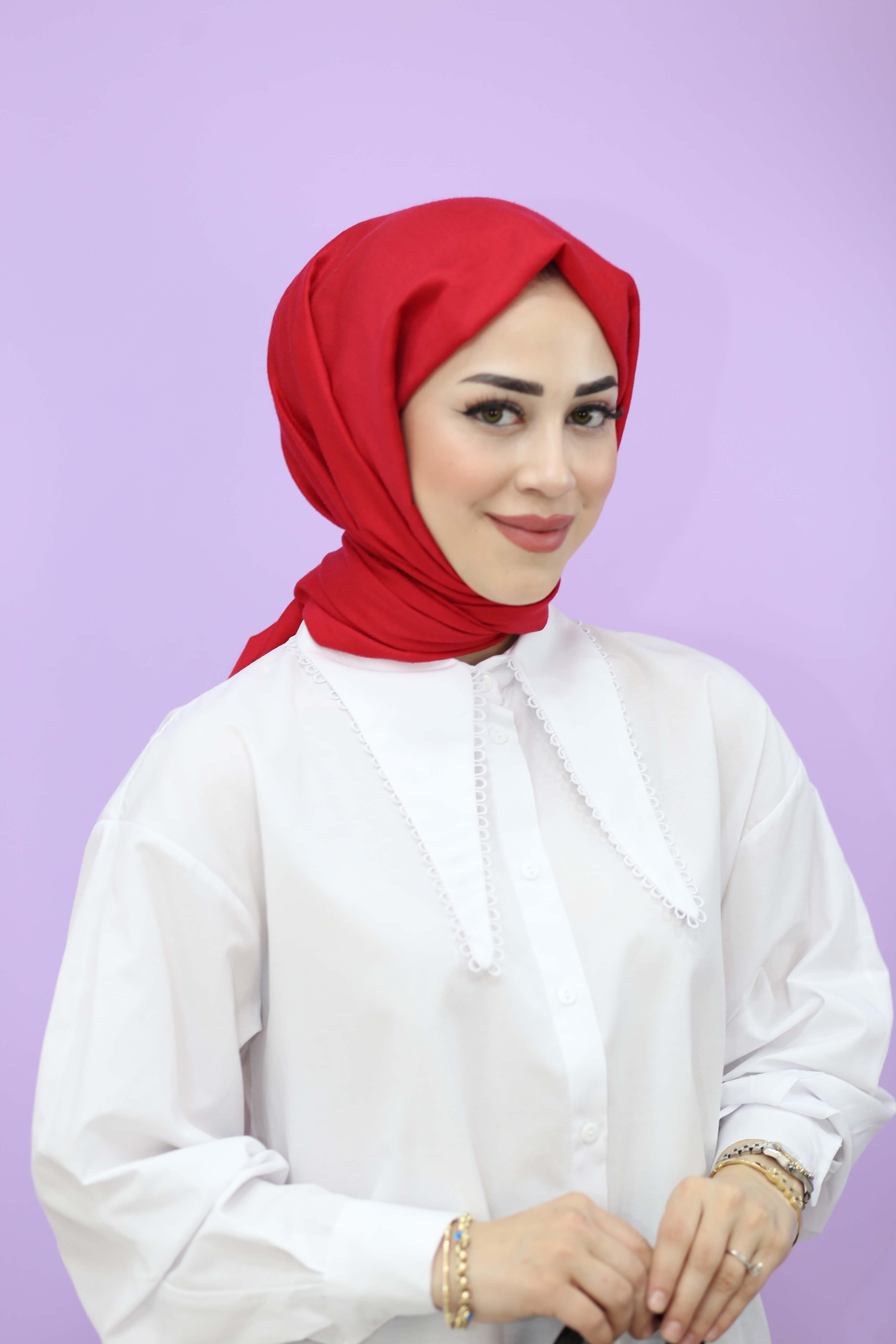 Üçgen Yaka Gömlek Beyaz 2360