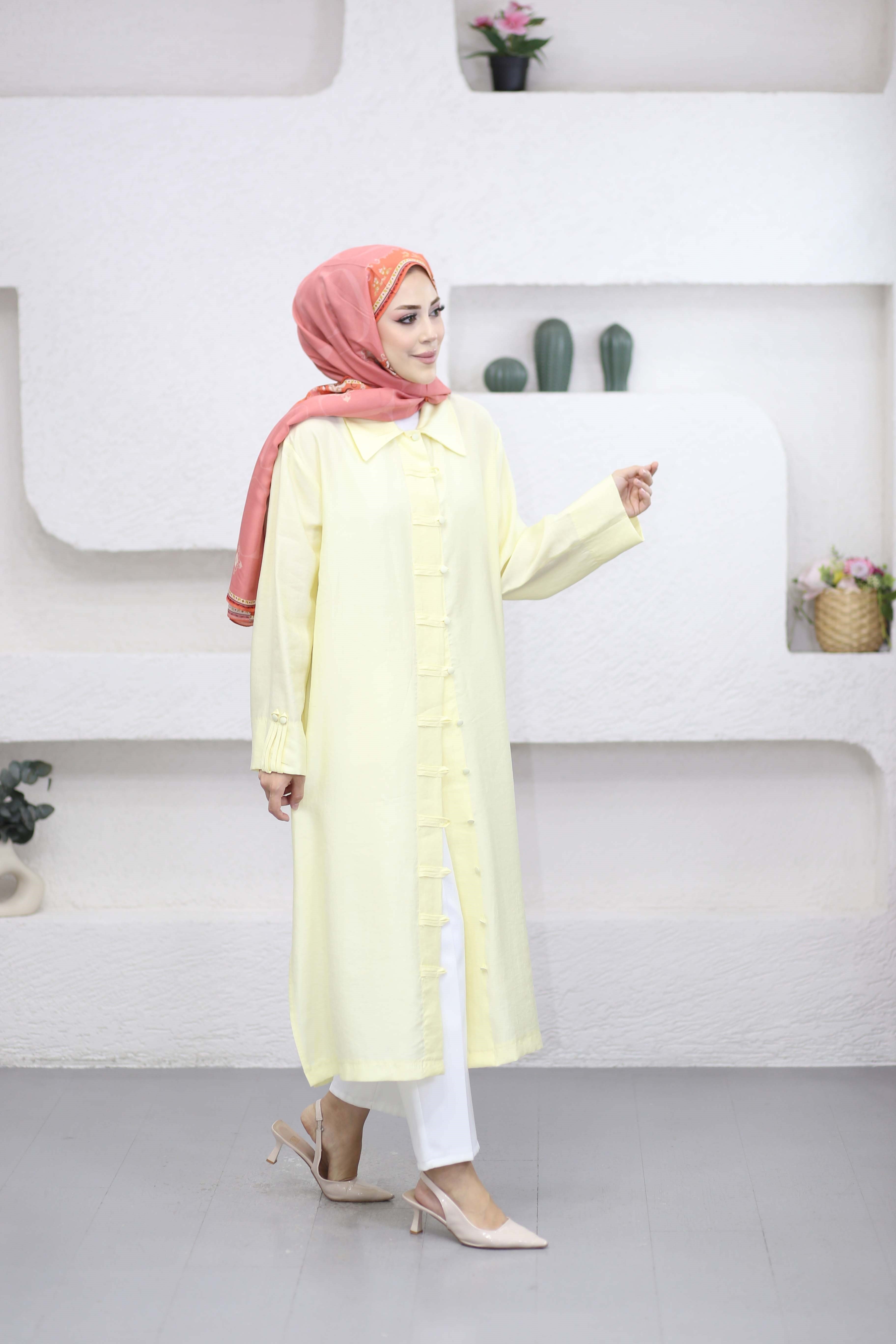 Hare Tunik Sarı 8513
