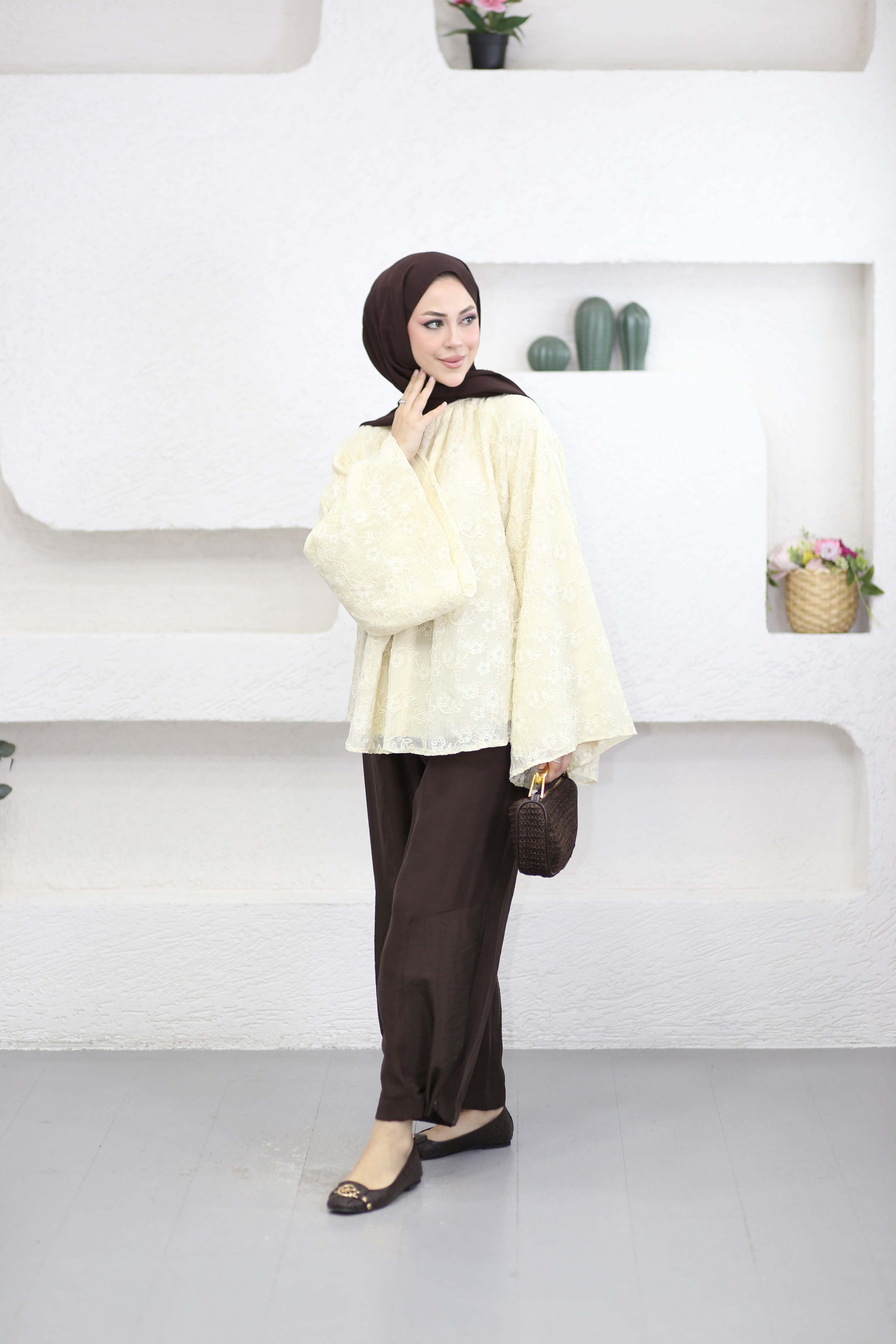 Arzu Tunik Krem 5294