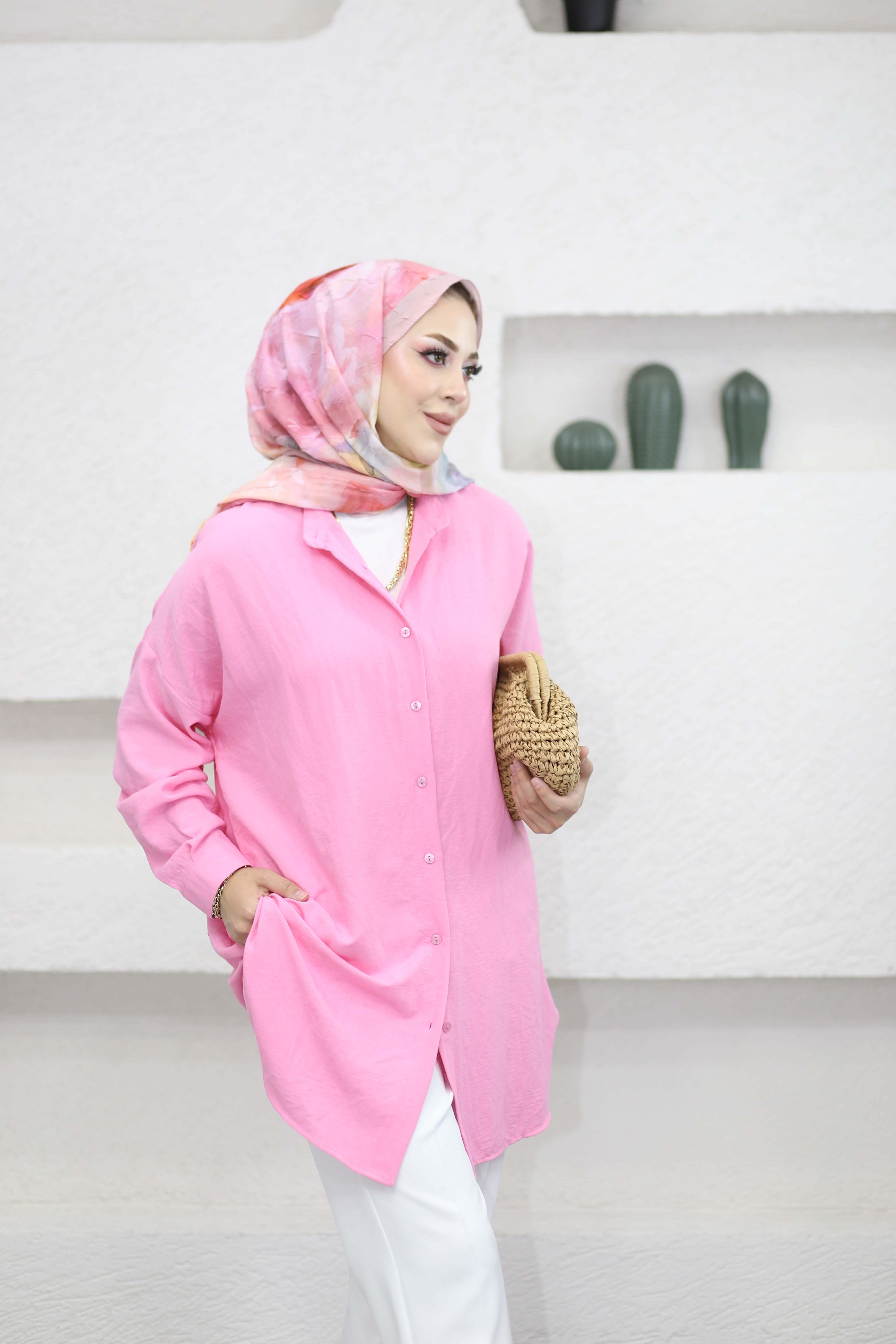 Ada Gömlek Pembe 4008