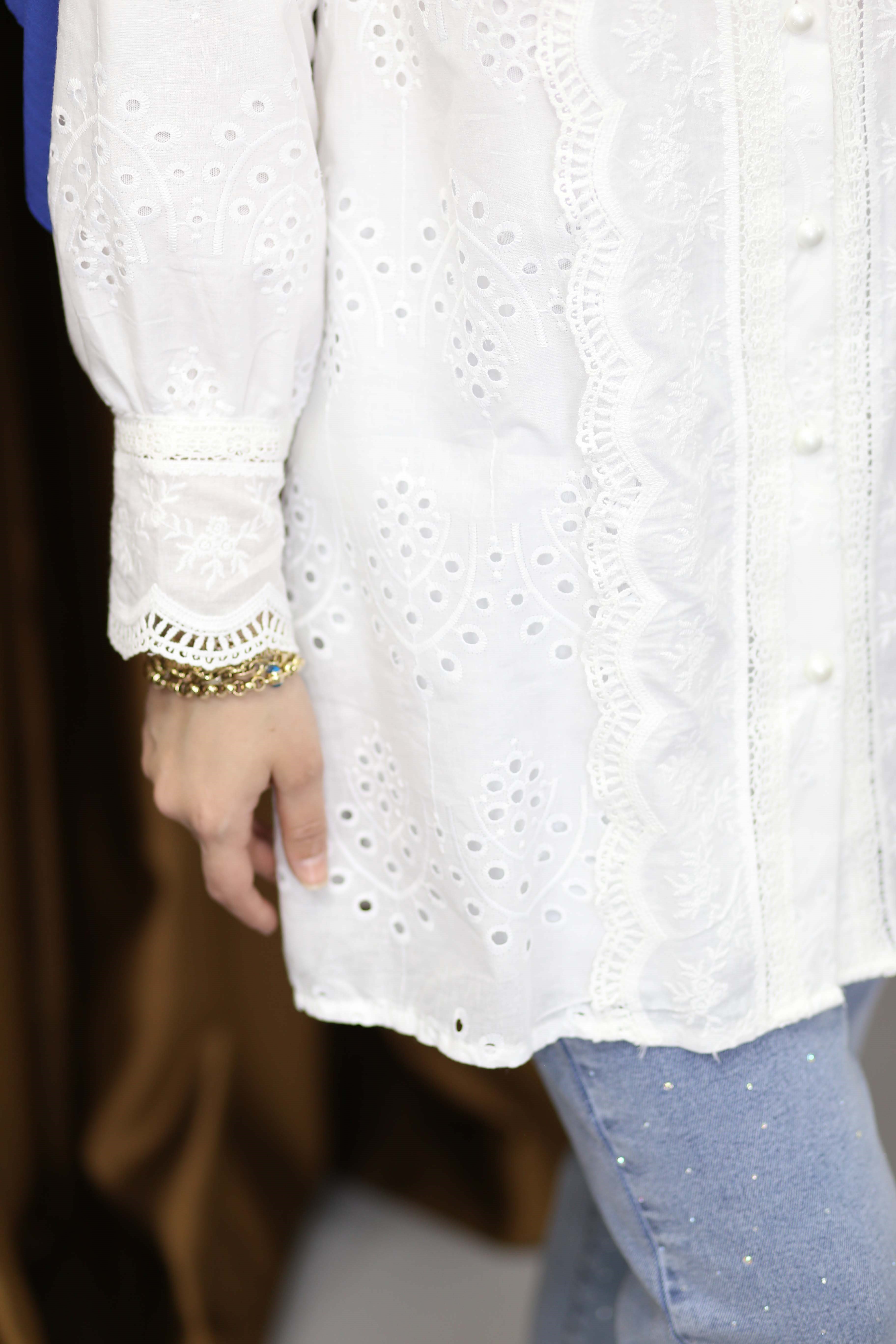 Afra Gömlek Beyaz 2001