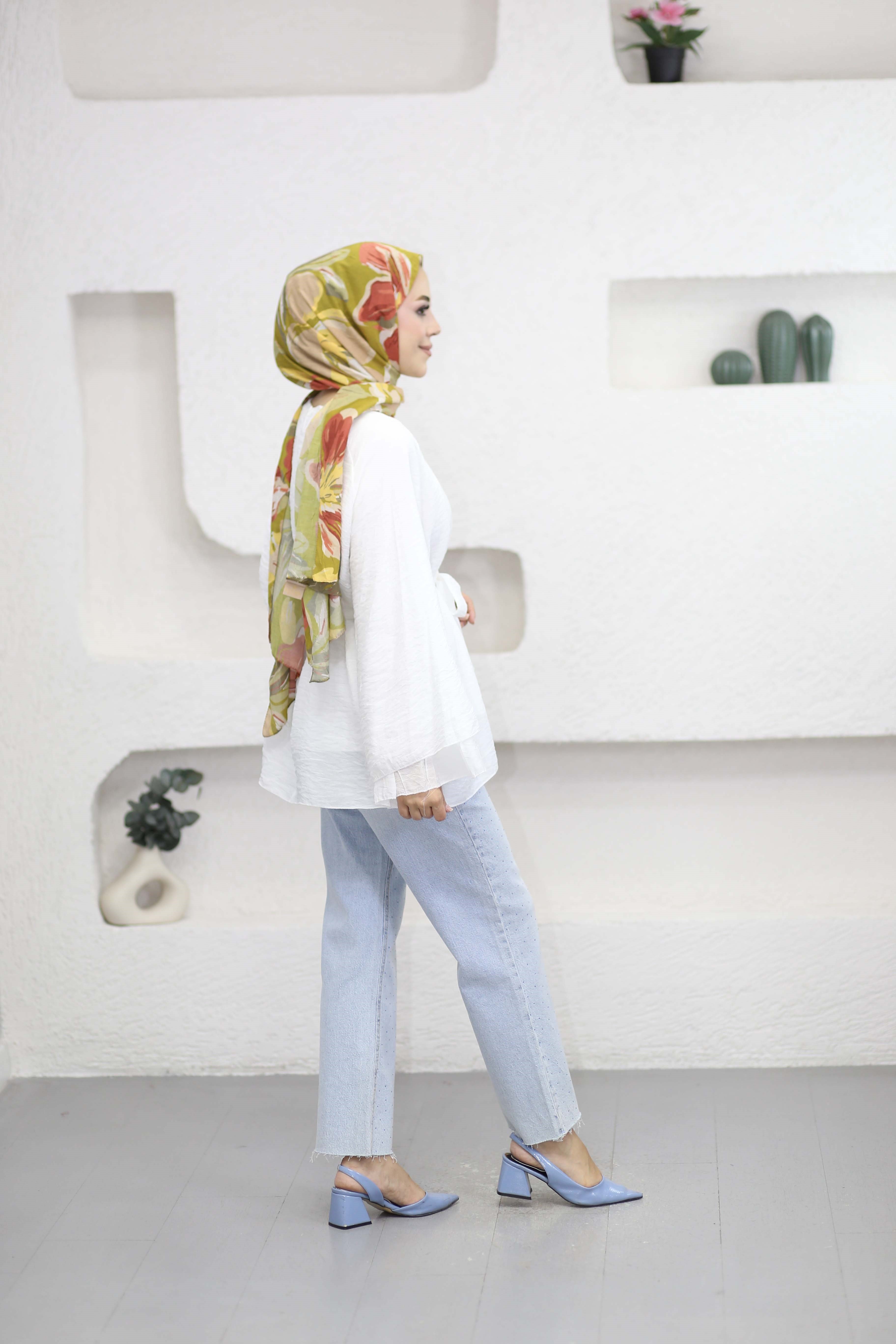 Rosa Tunik Beyaz 24436