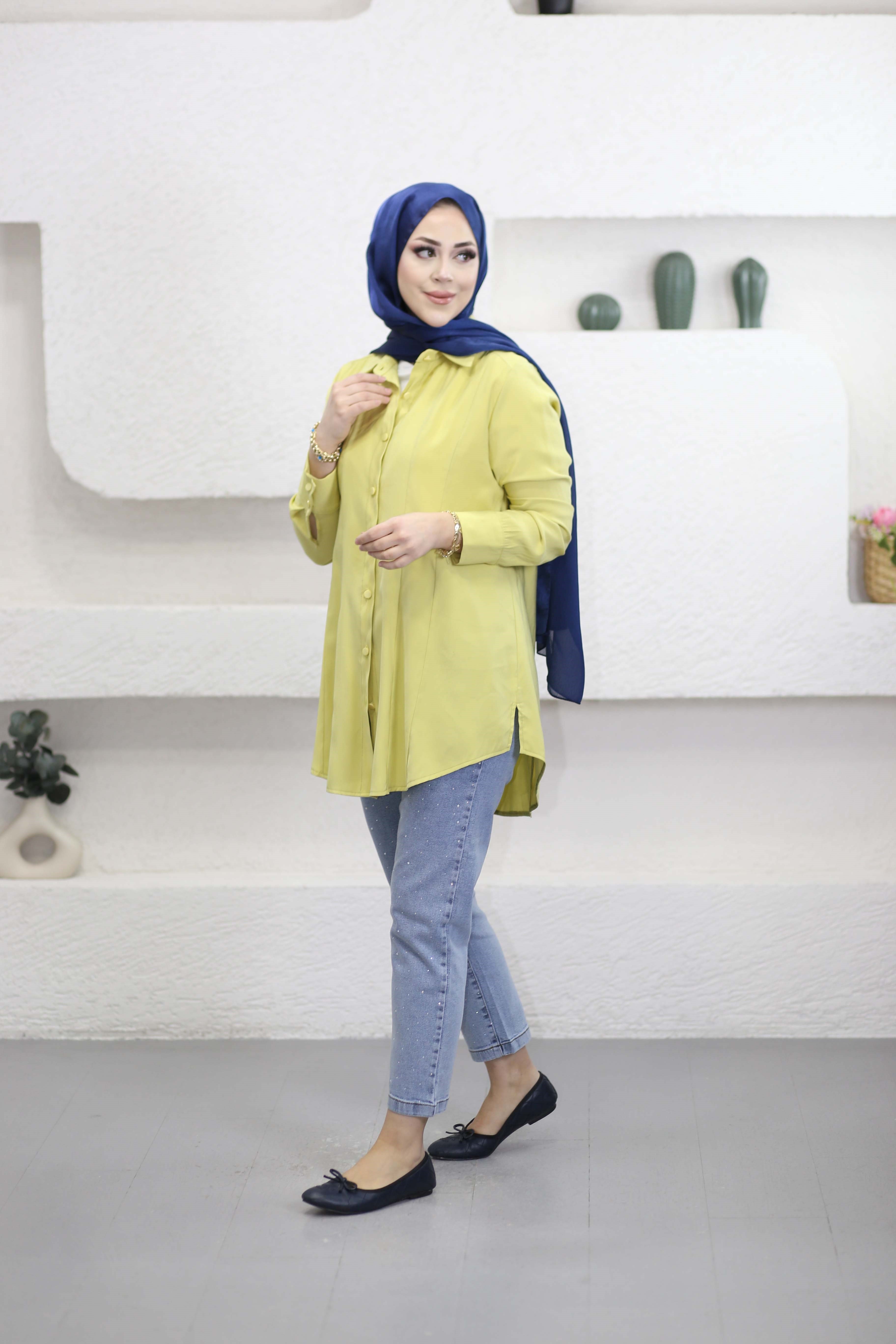 Mercan Tunik Sarı 1024