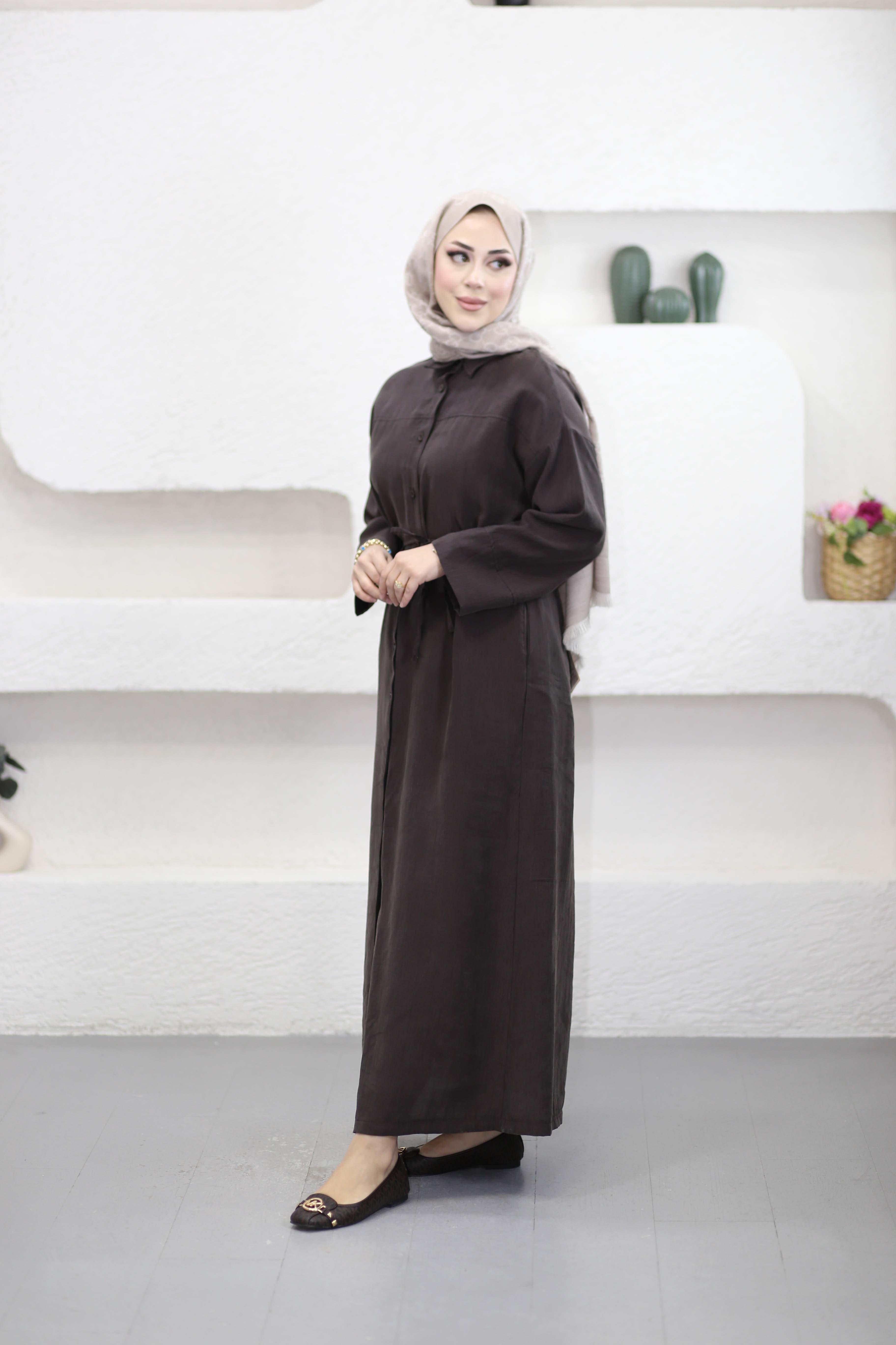 Oversize Tesla Tunik Kahverengi 2073