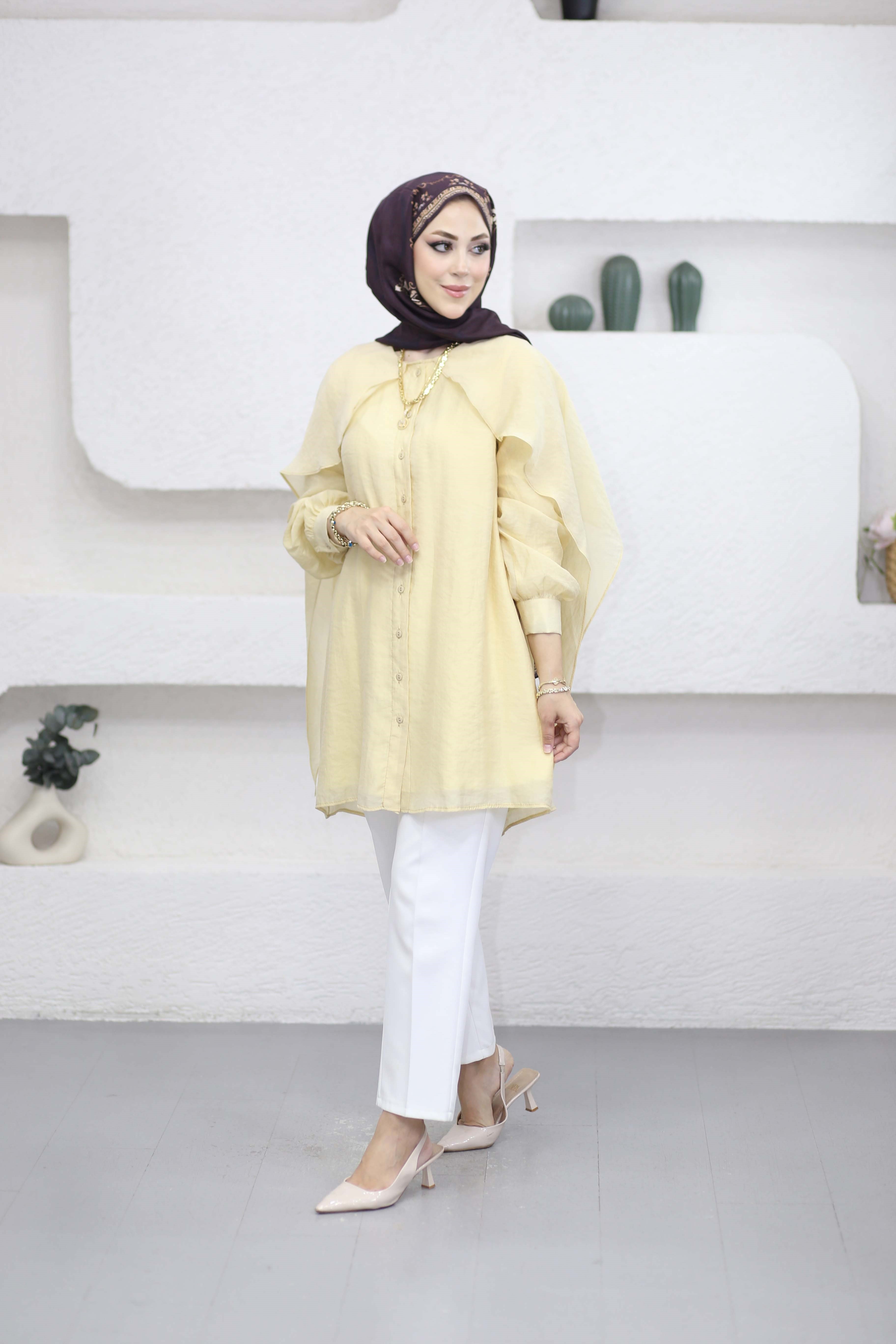Zeliş Tunik Sarı 3236