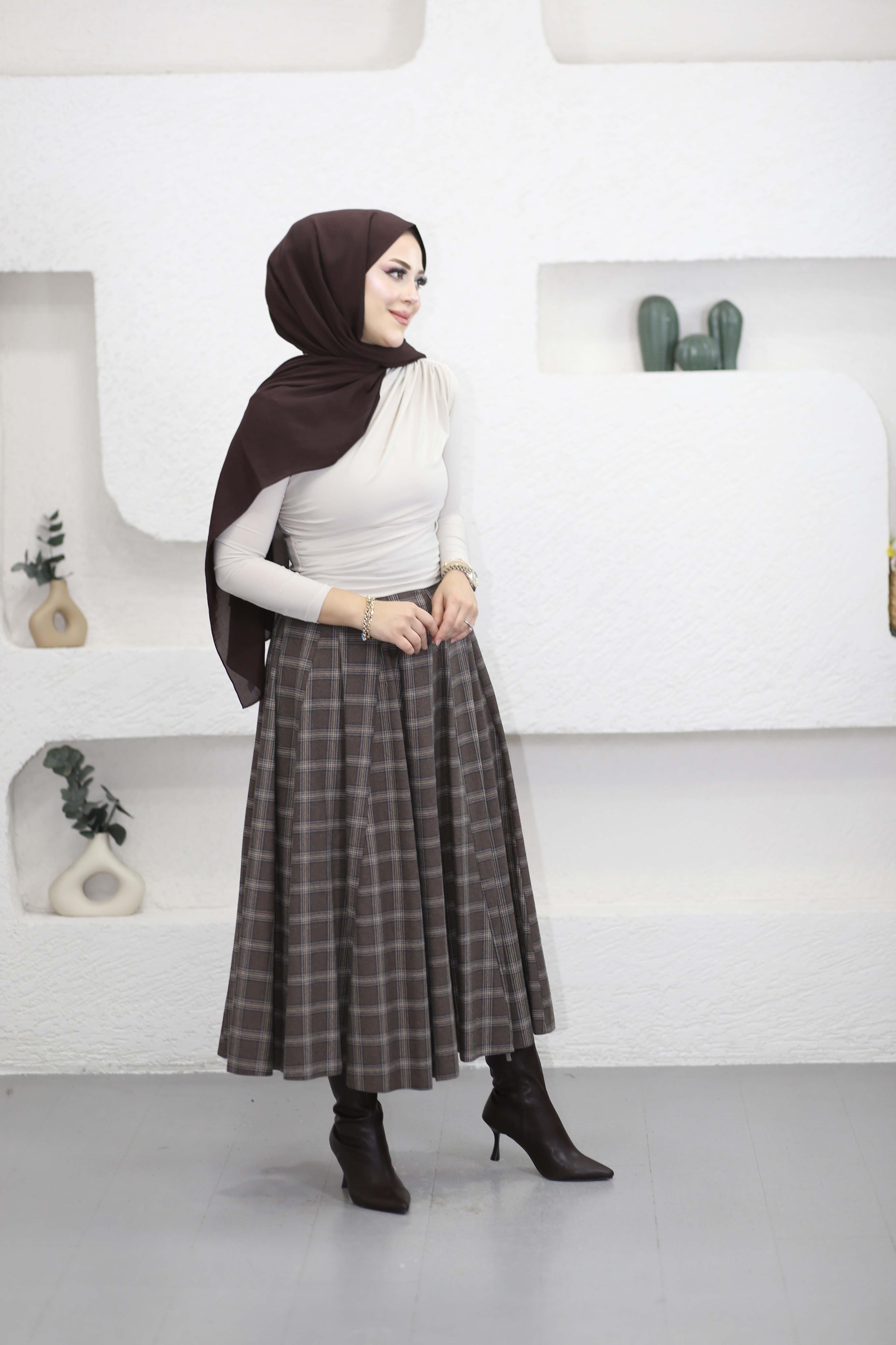 Drapeli Bluz Bej 9871