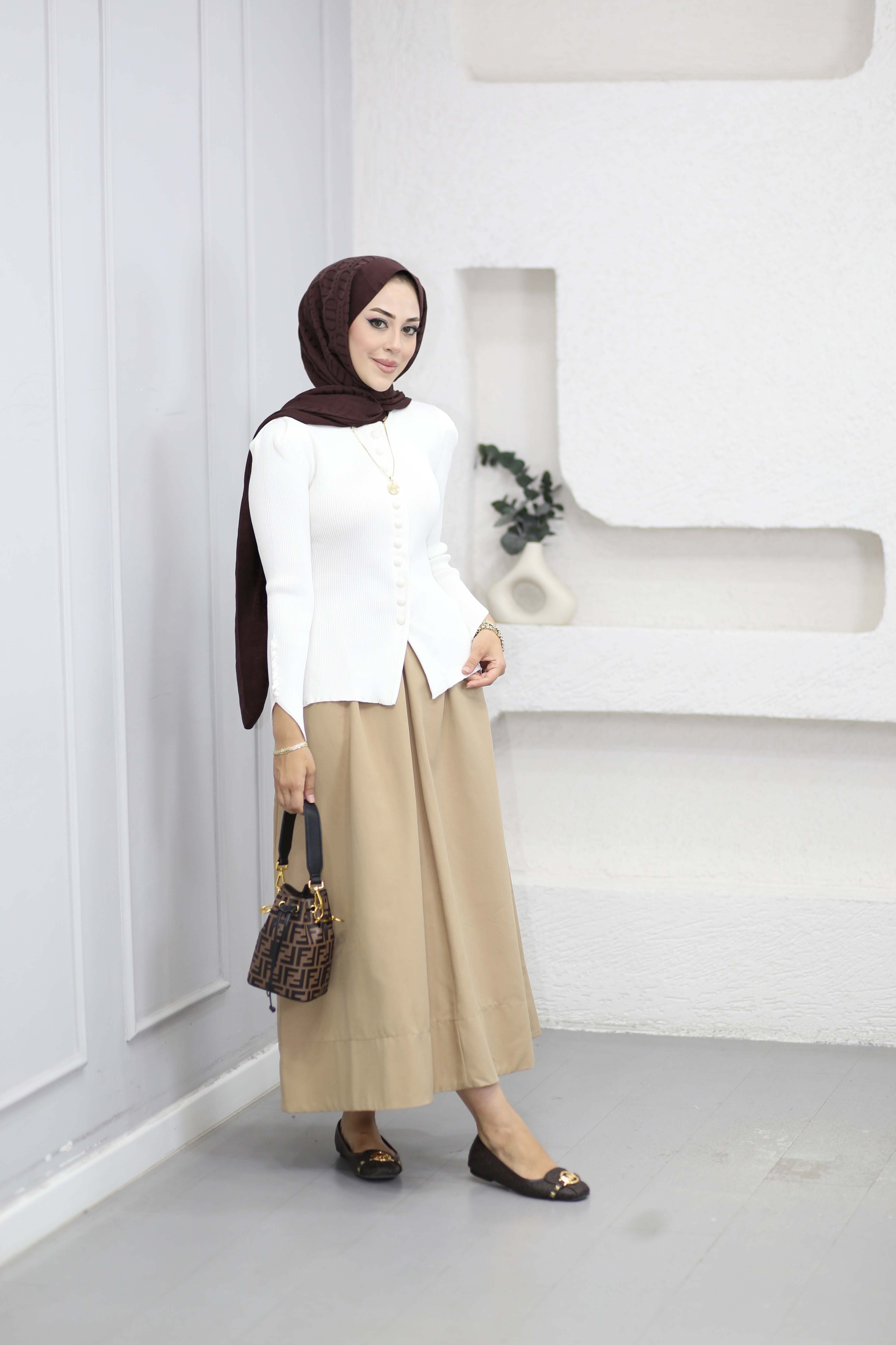 Mini Hırka Ekru 140687