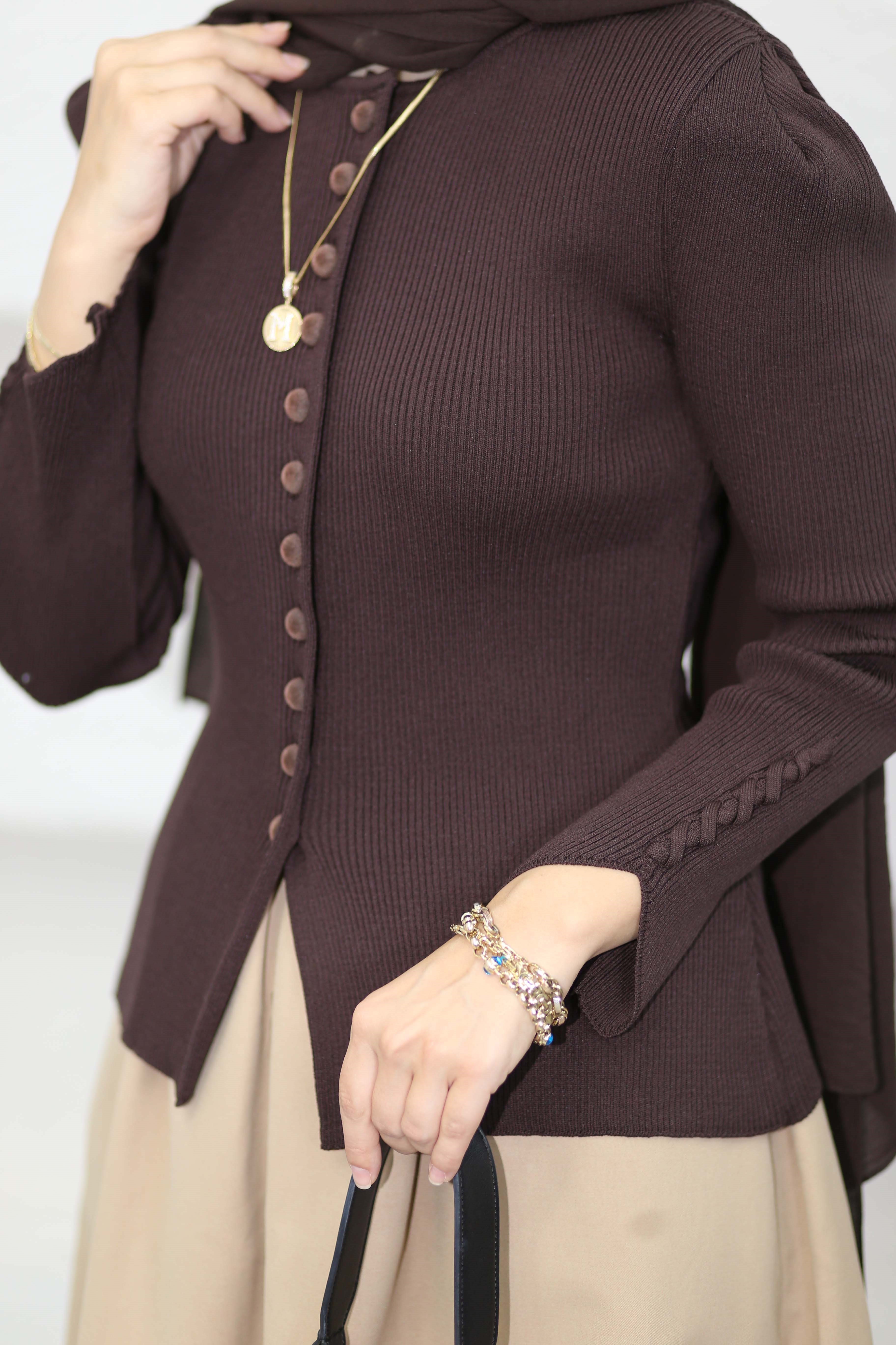 Mini Hırka Kahverengi 140687