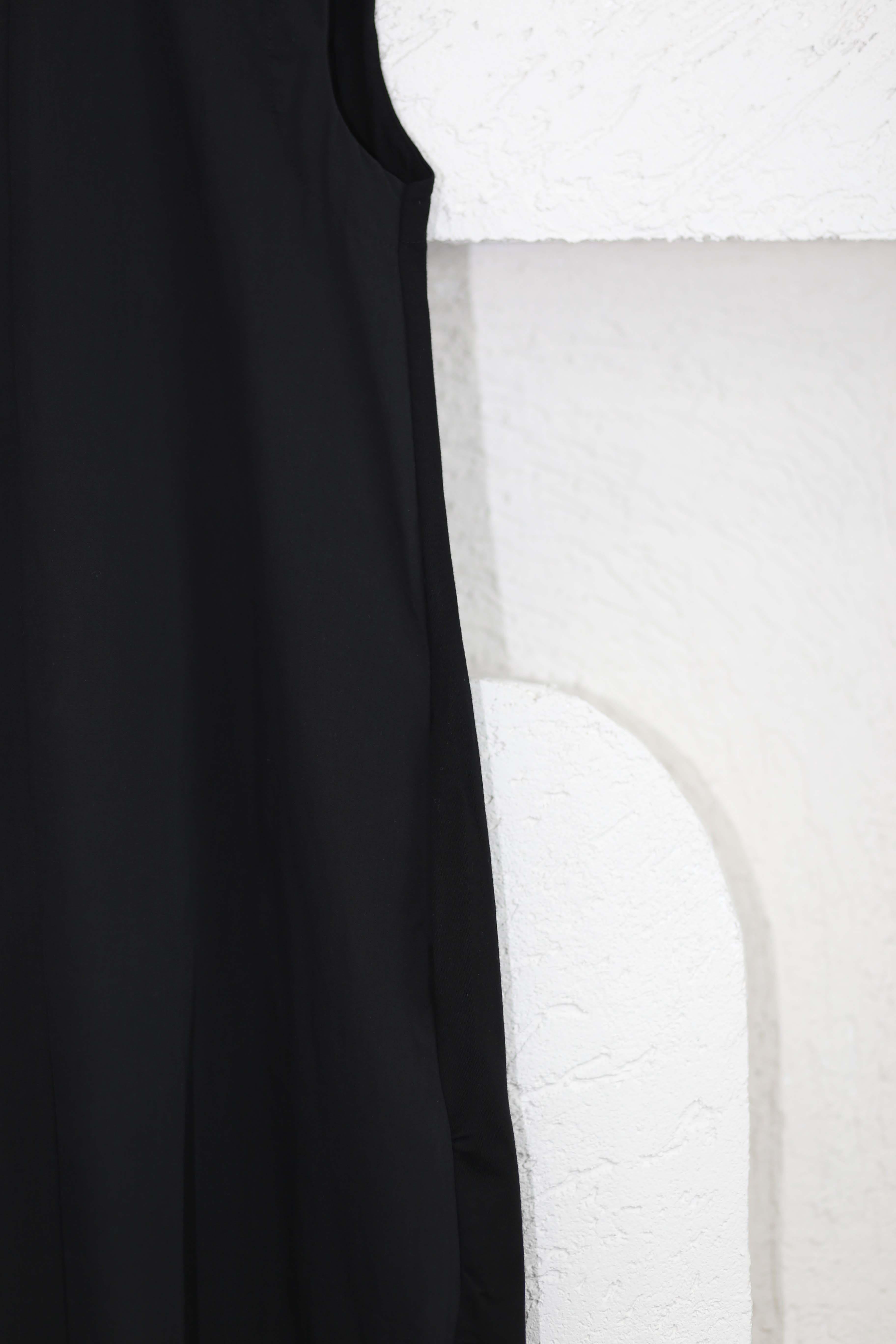 Poplin Süprem Elbise Siyah 3058