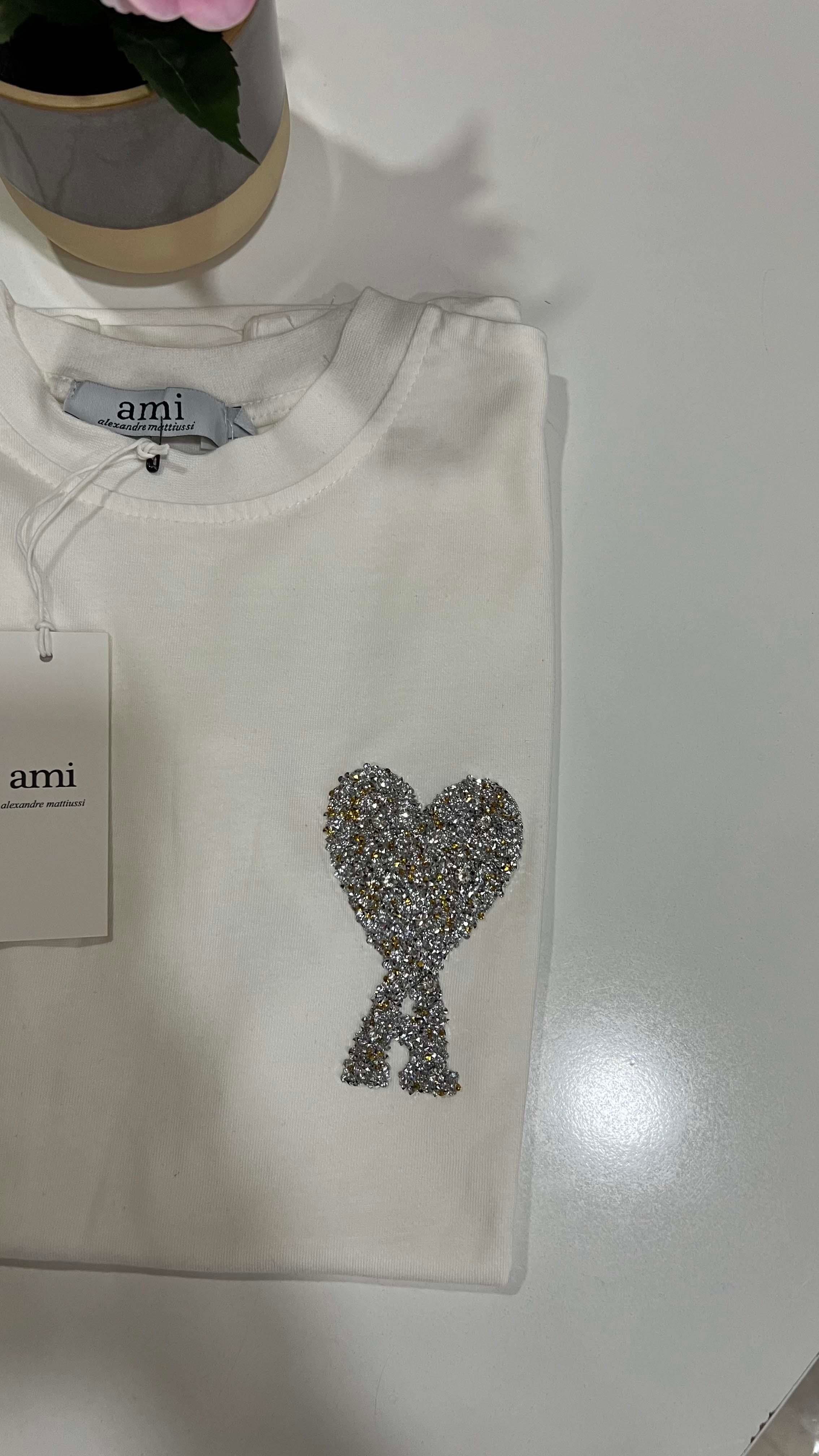 Ami Tişört Ekru 1012