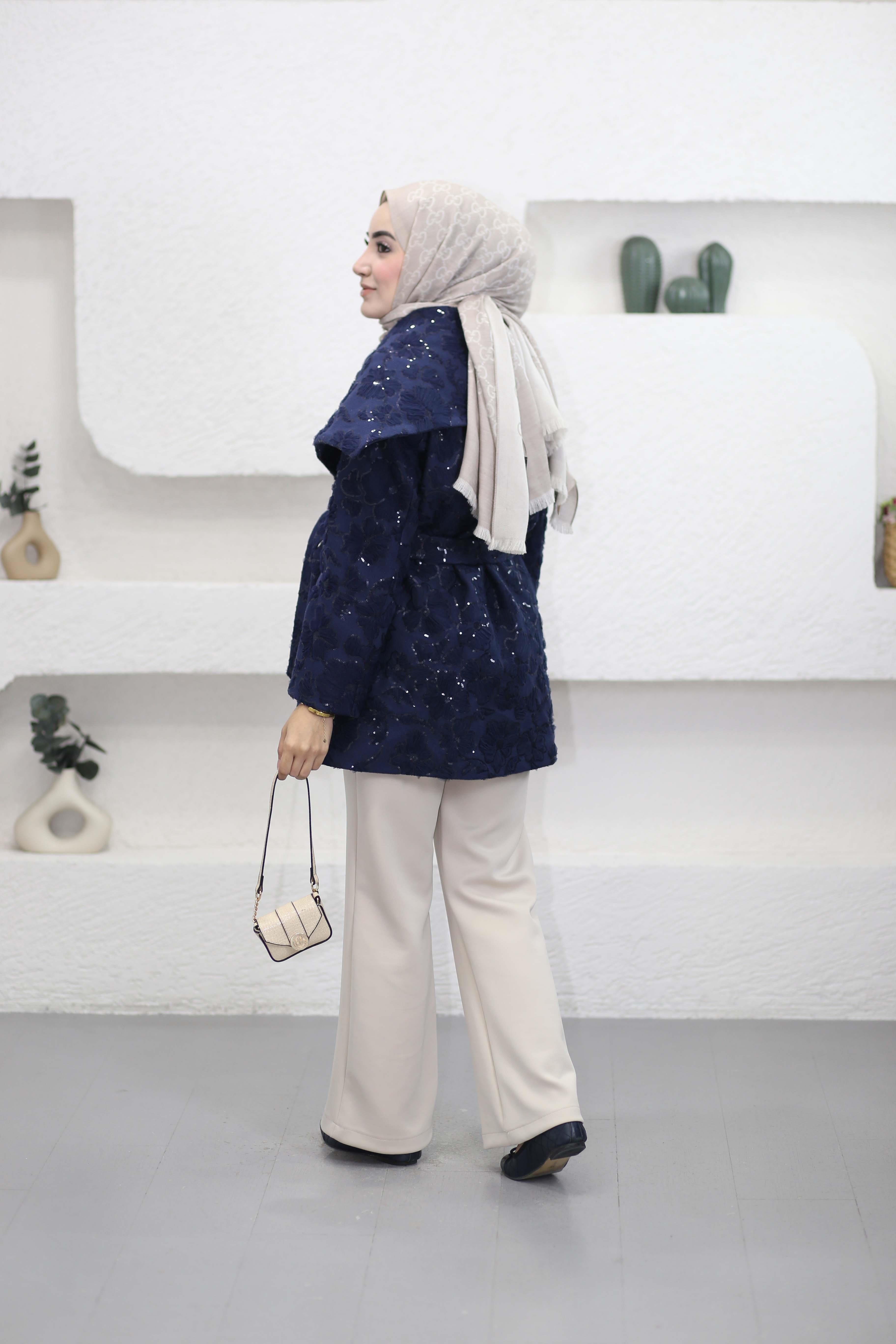 Payetli Premium Kaban Lacivert 8074