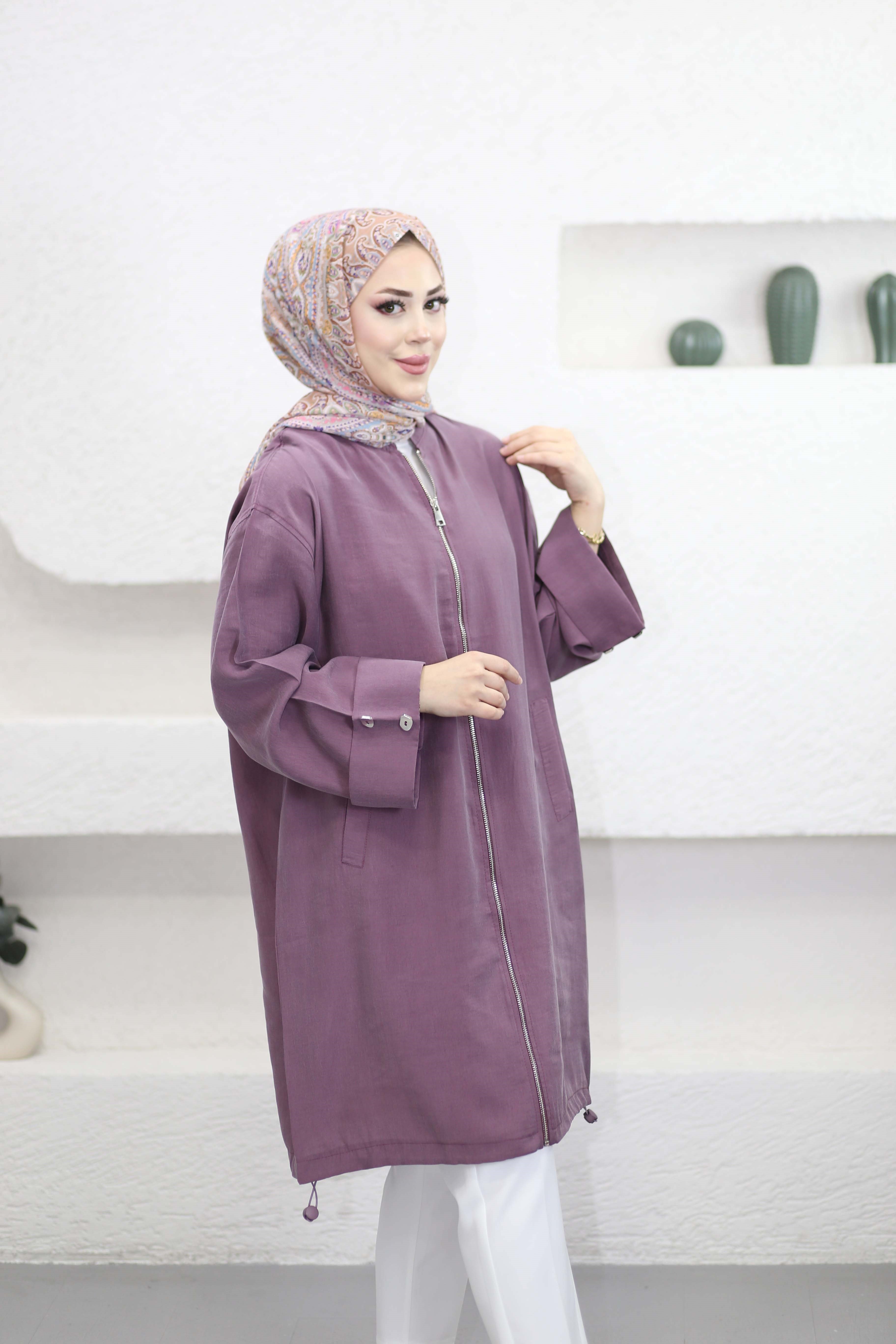 Alt Büzgülü Kap Mürdüm 6346