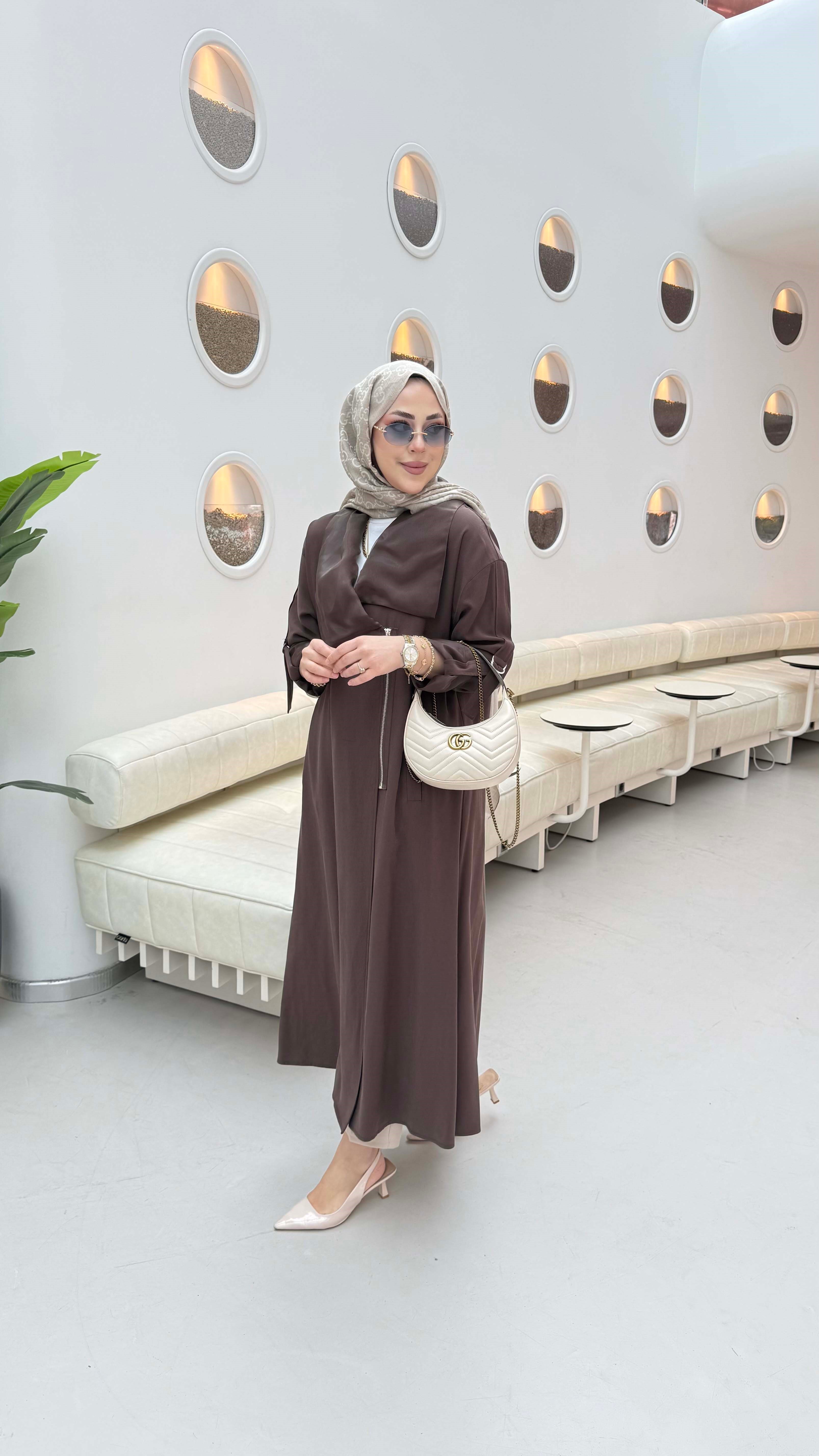 Organze Kap Kahverengi 5020