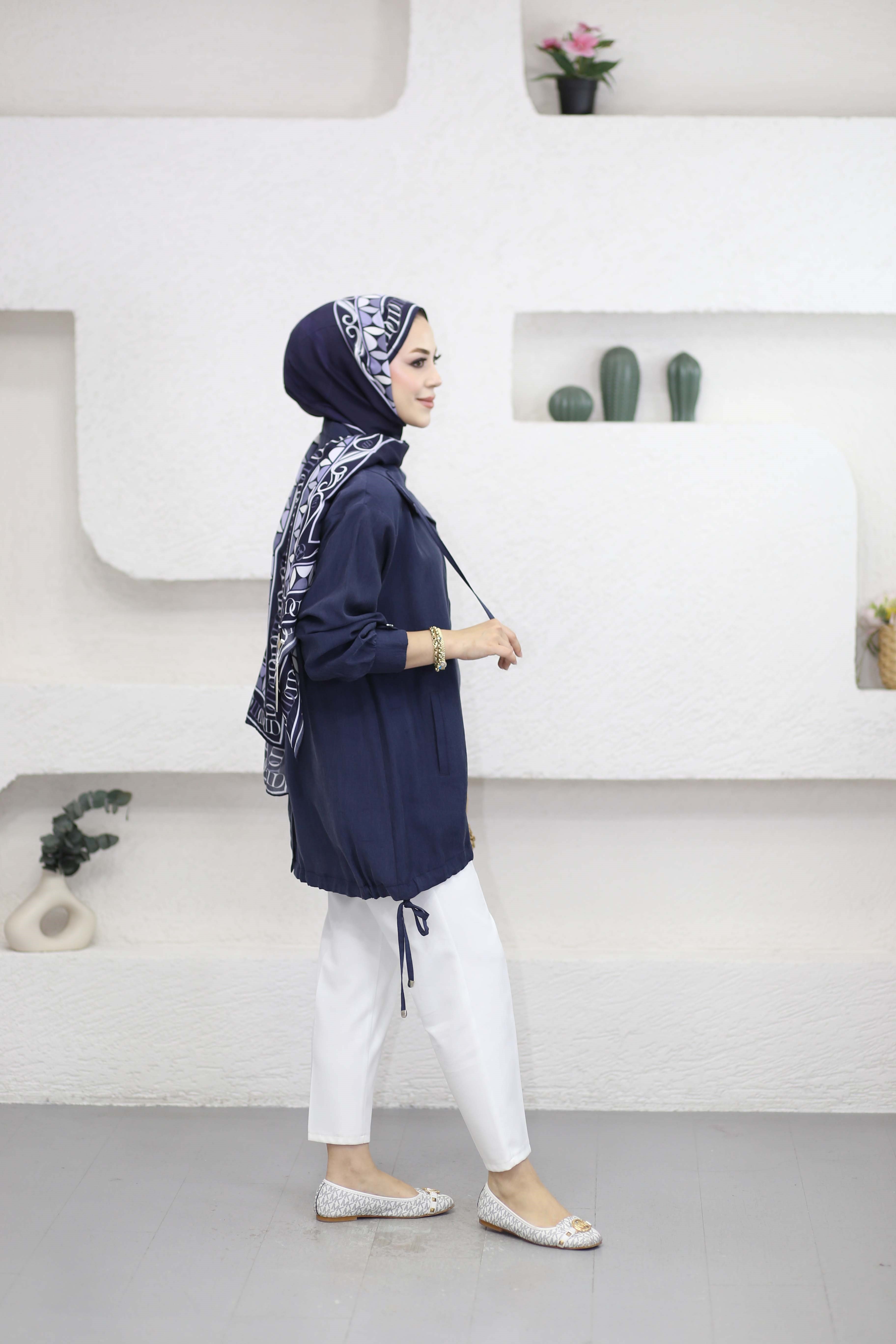 Esma Kap Lacivert 4507