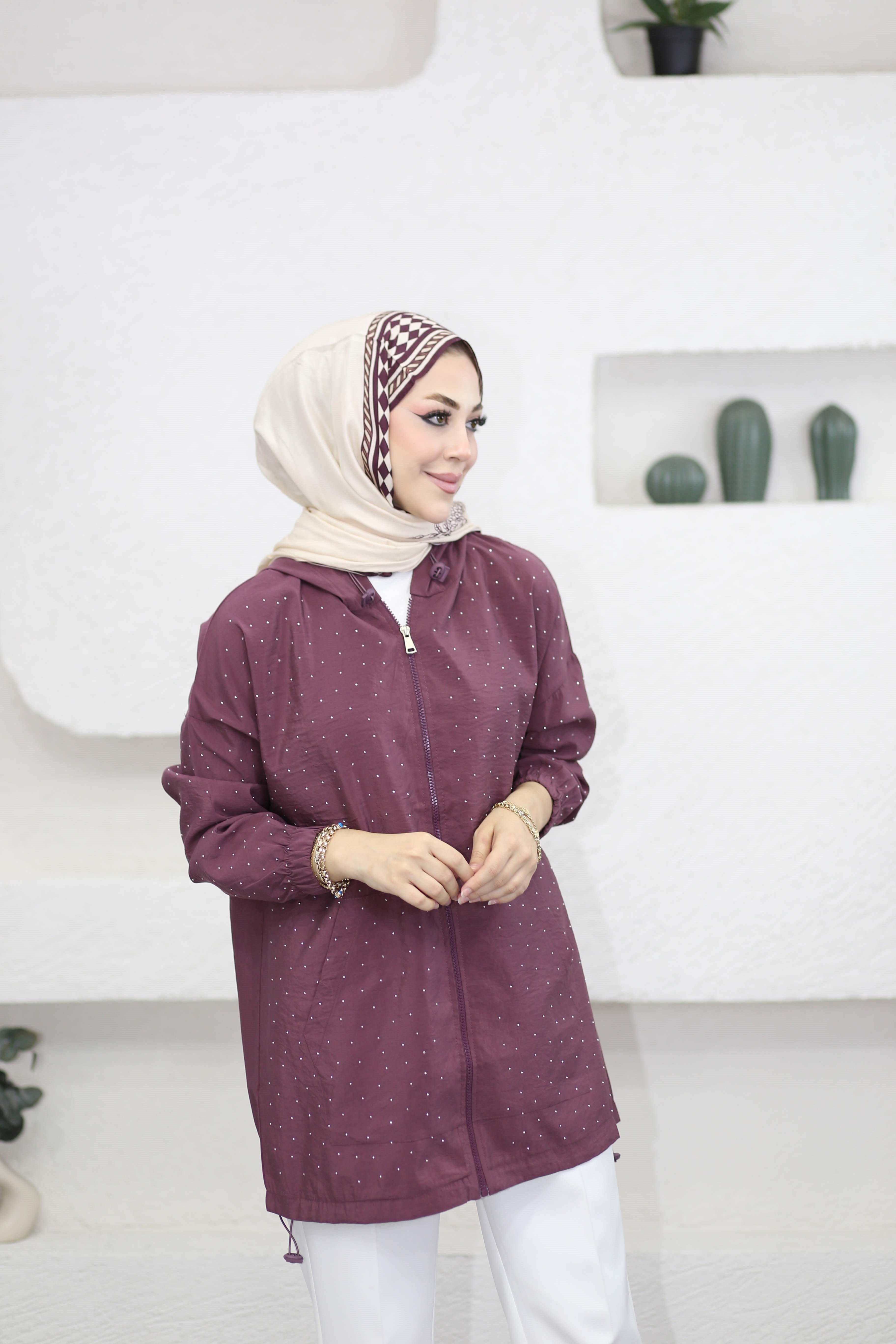 Taşlı Kap Mürdüm 9066