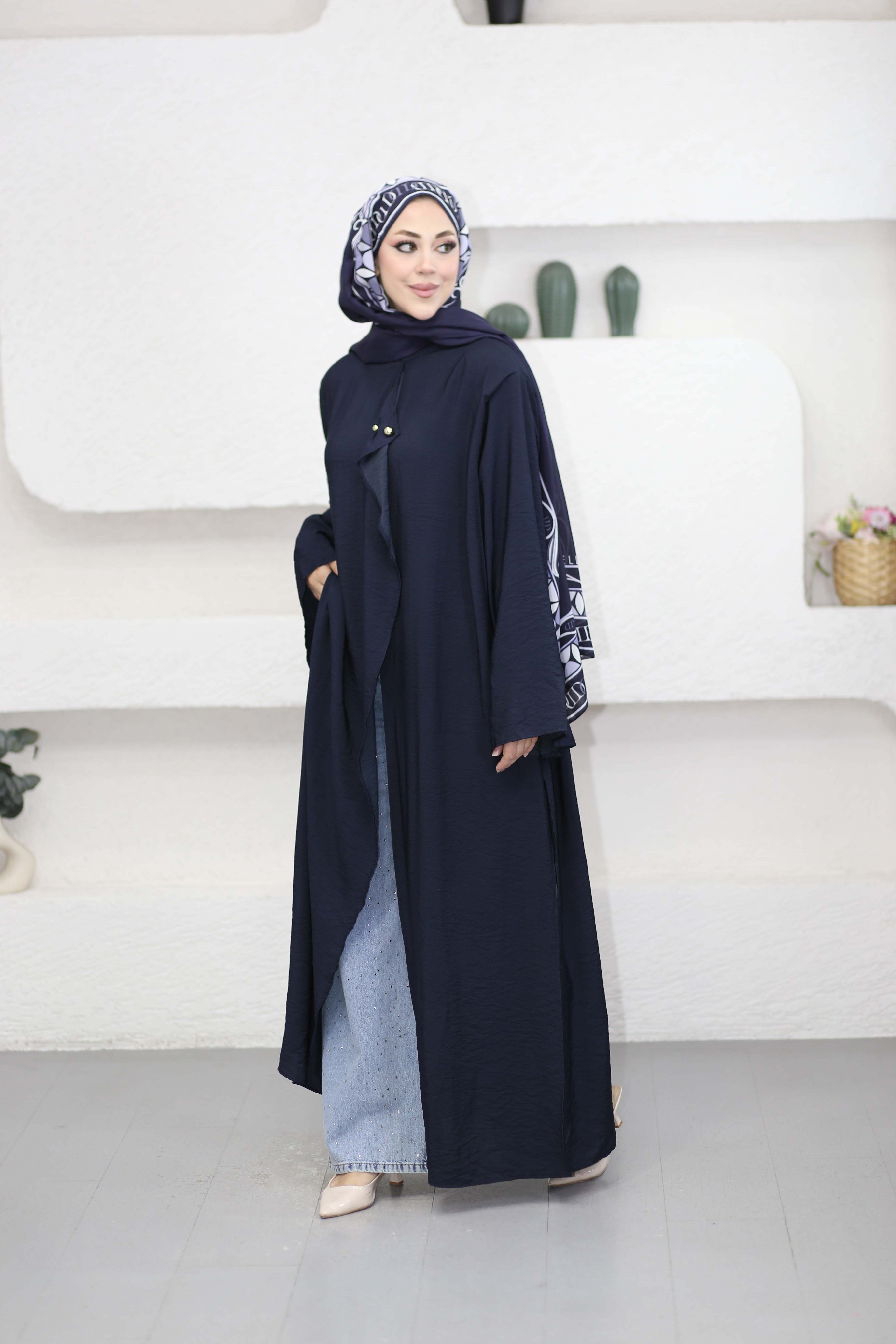 Nazan Tunik Lacivert 9017