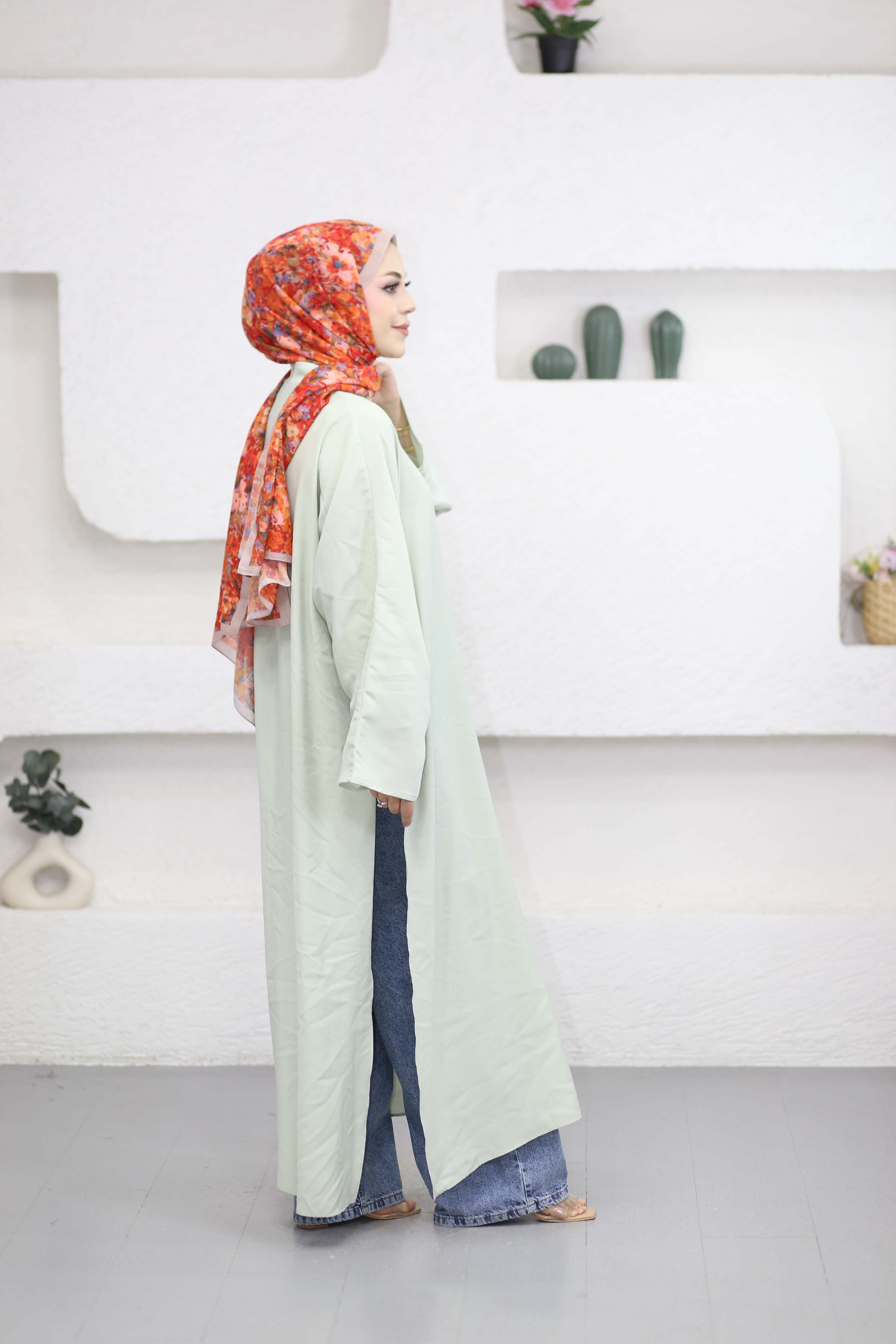 Feraye Tunik Mint 2797