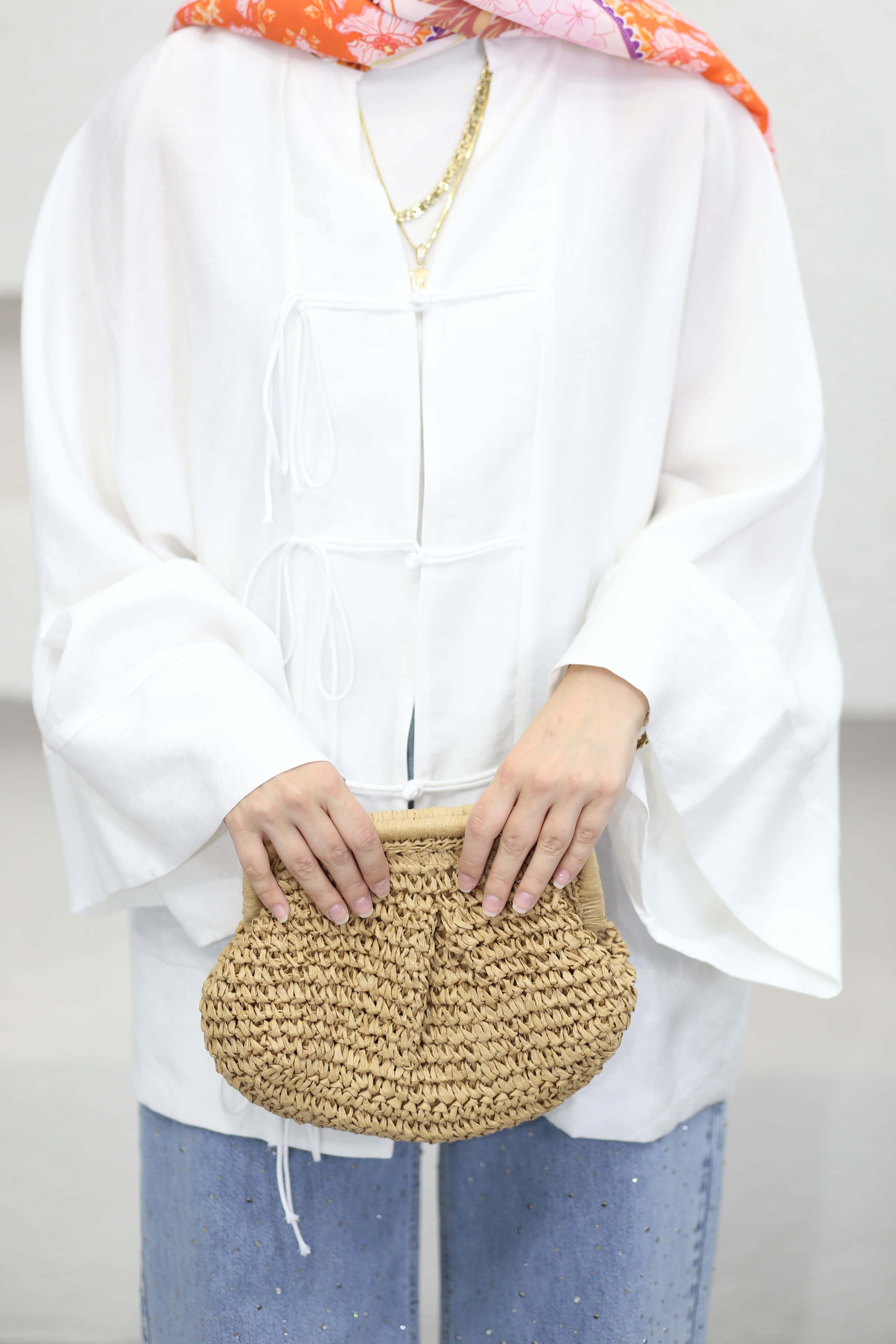 Melina Kimono Beyaz 040