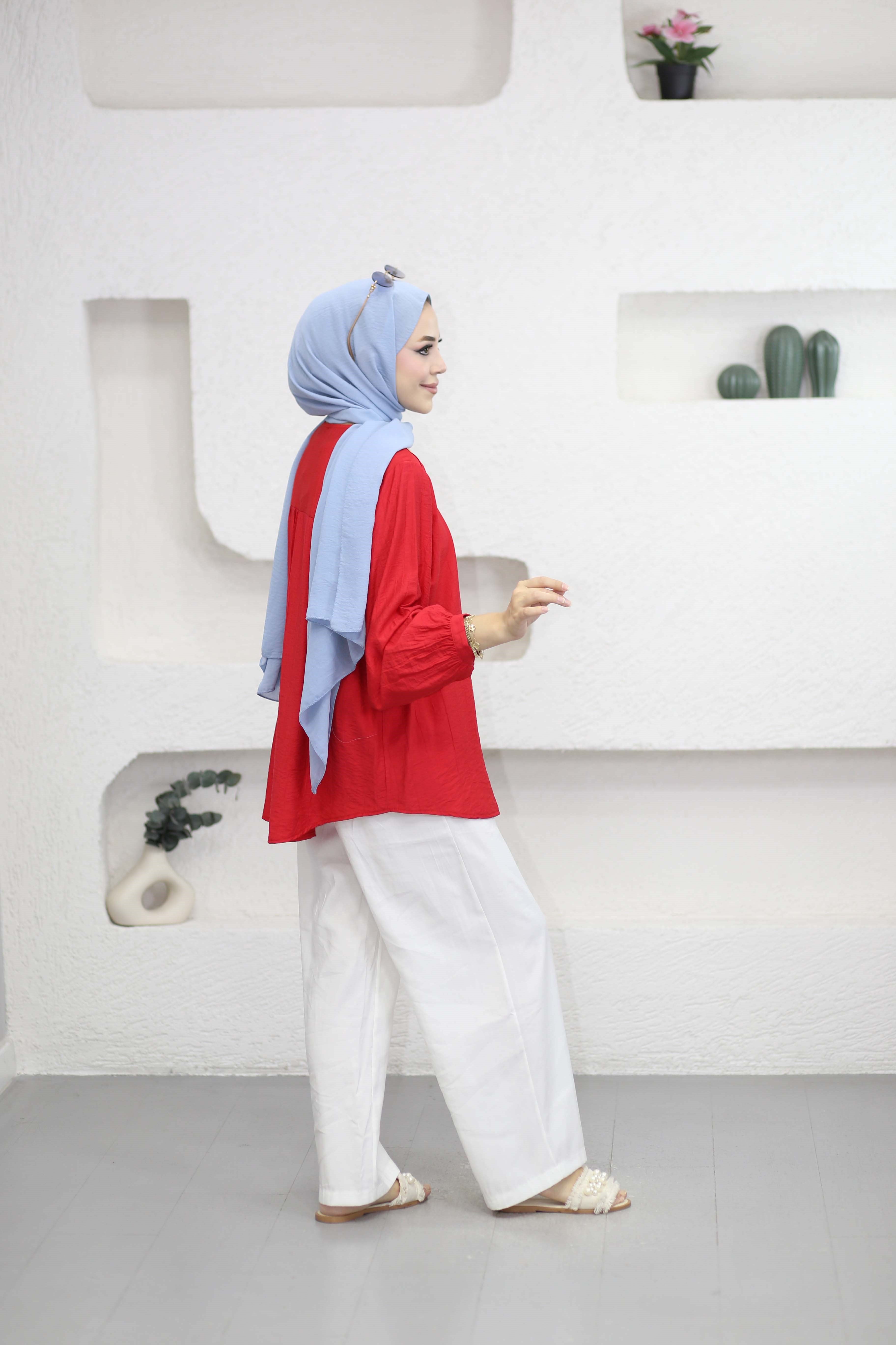 Sema Kimono Kırmızı 1834