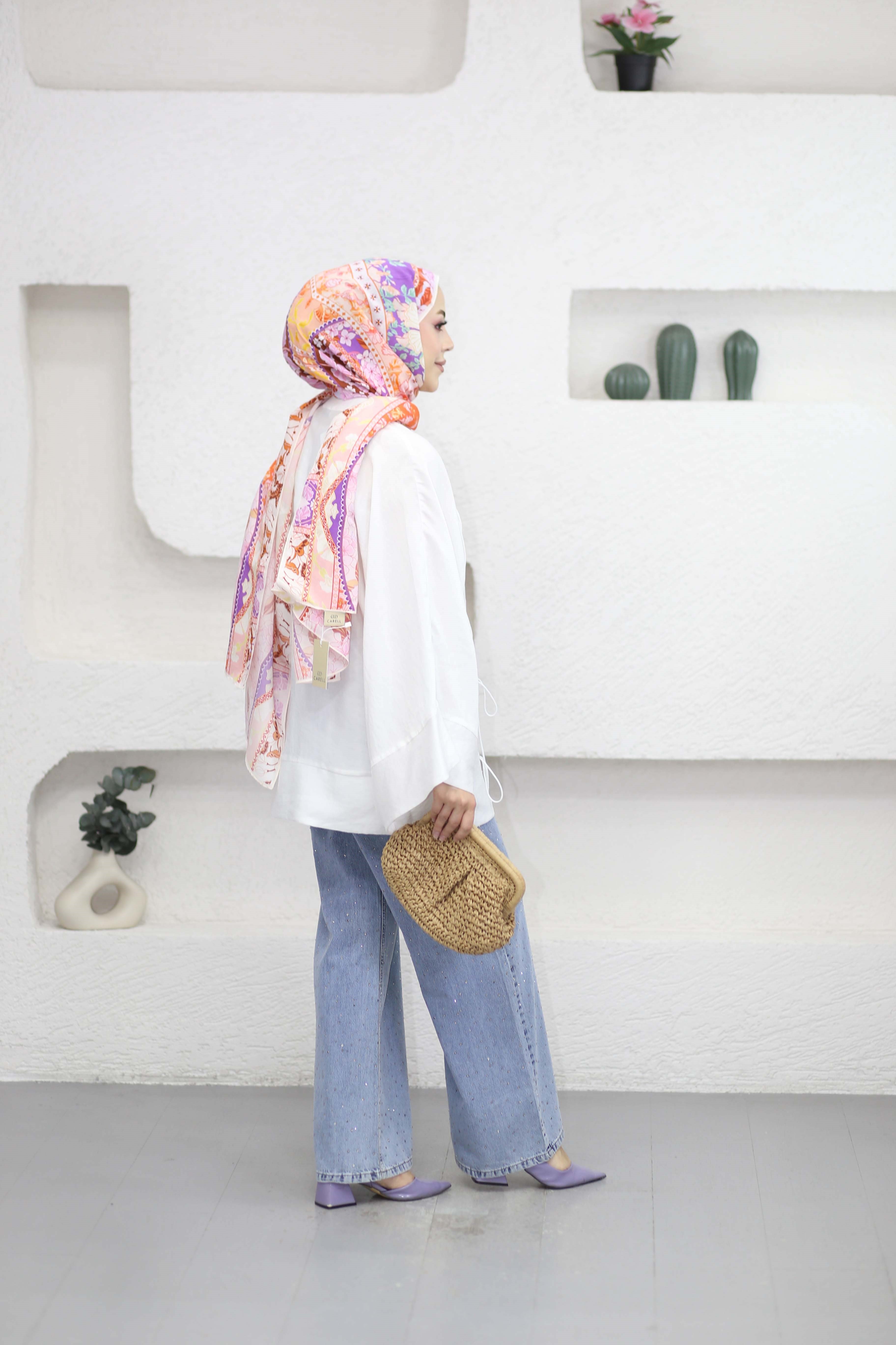 Melina Kimono Beyaz 040
