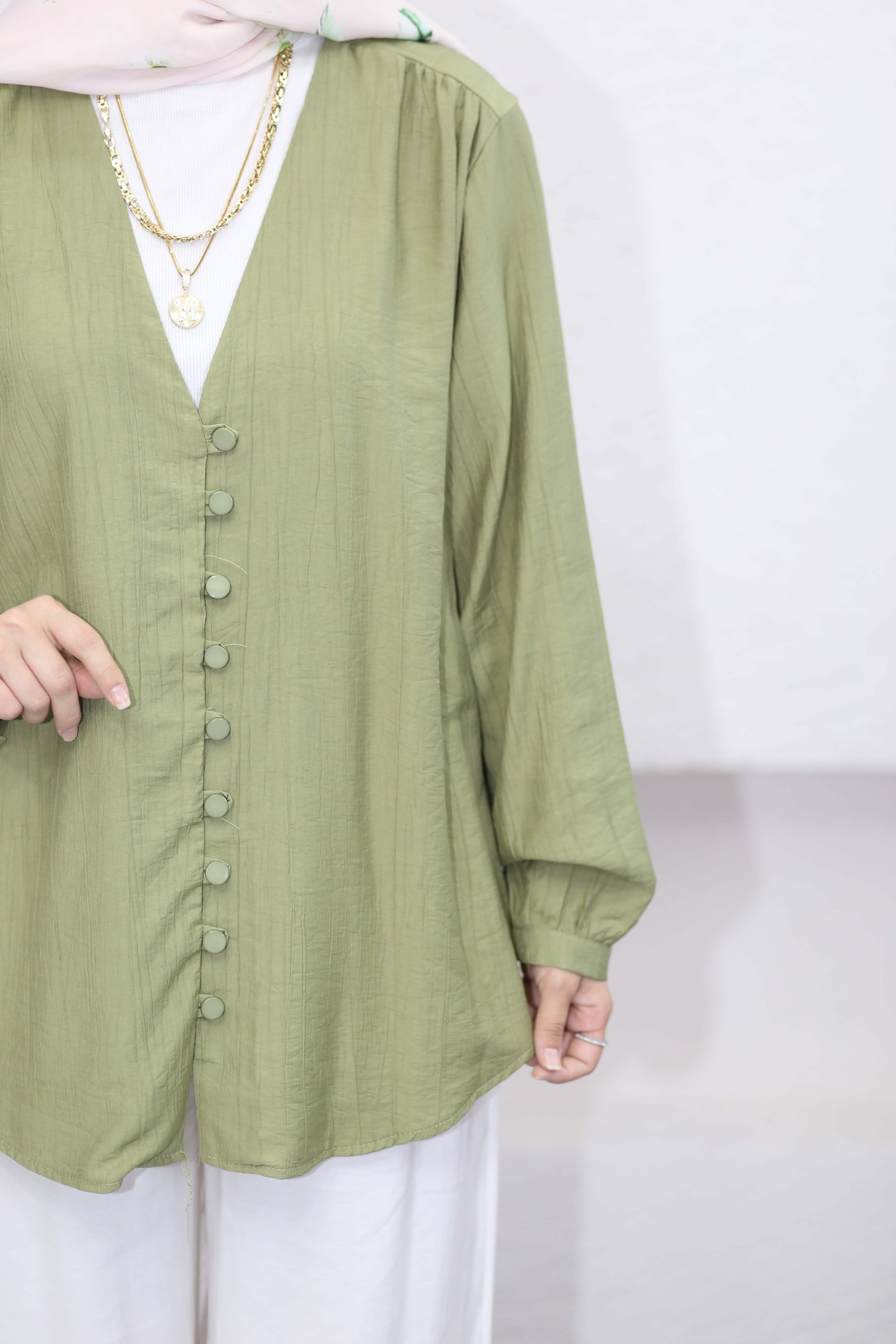 Sema Kimono Yeşil 1834
