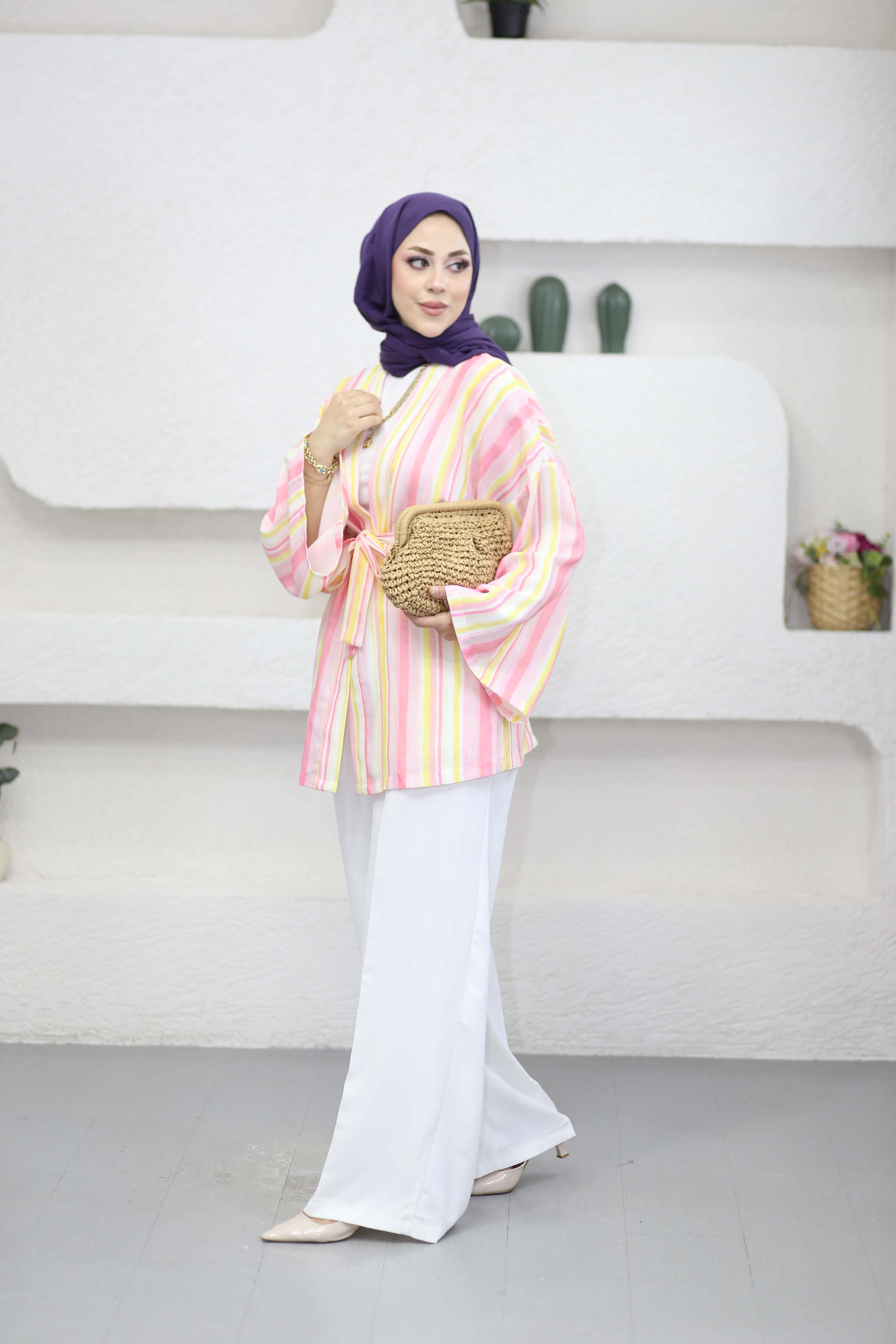 Amour Kimono Pembe 2341