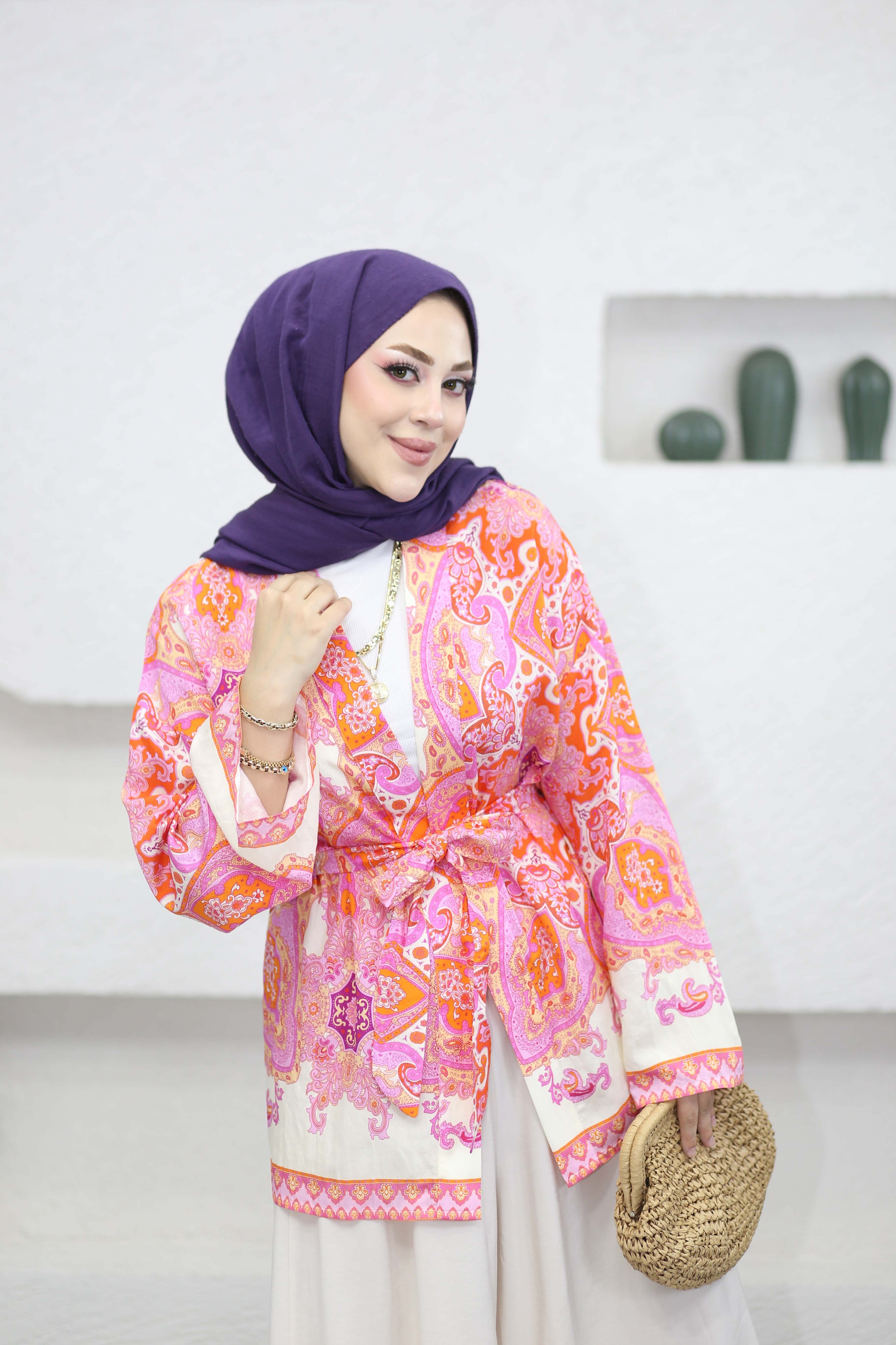 İris Kimono Pembe 2254