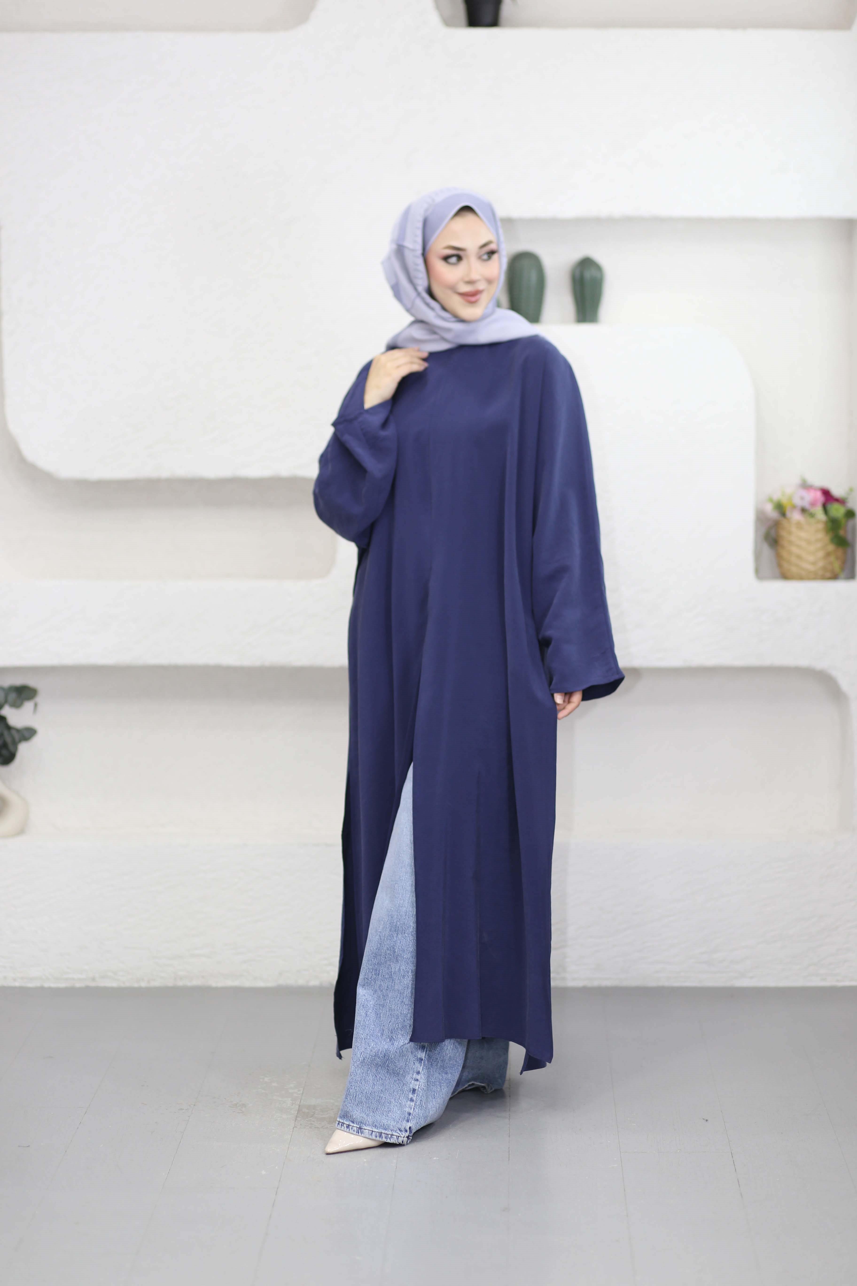 Feraye Tunik Lacivert 2797