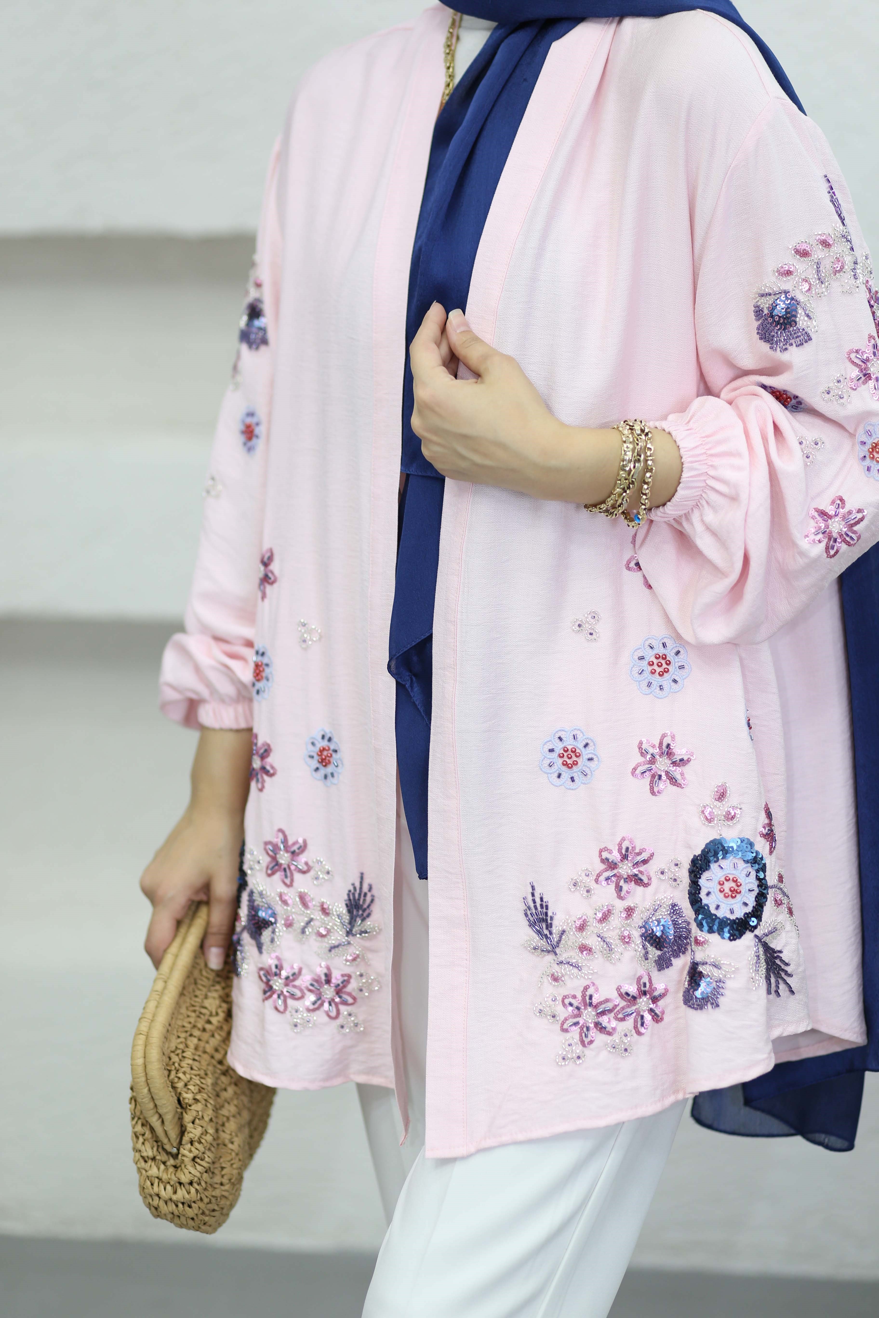 Elisa Kimono Pembe 26113