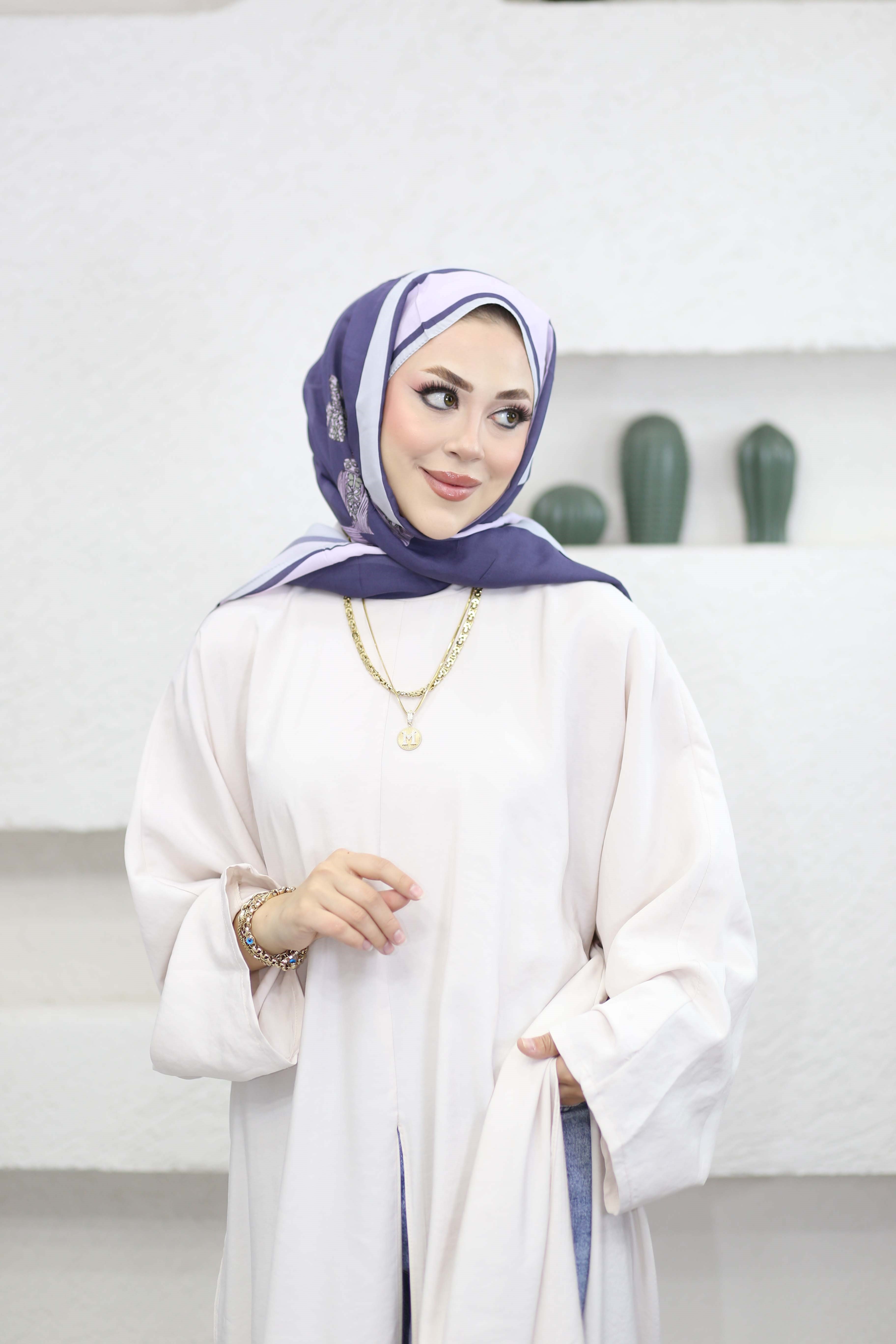 Feraye Tunik Krem 2797