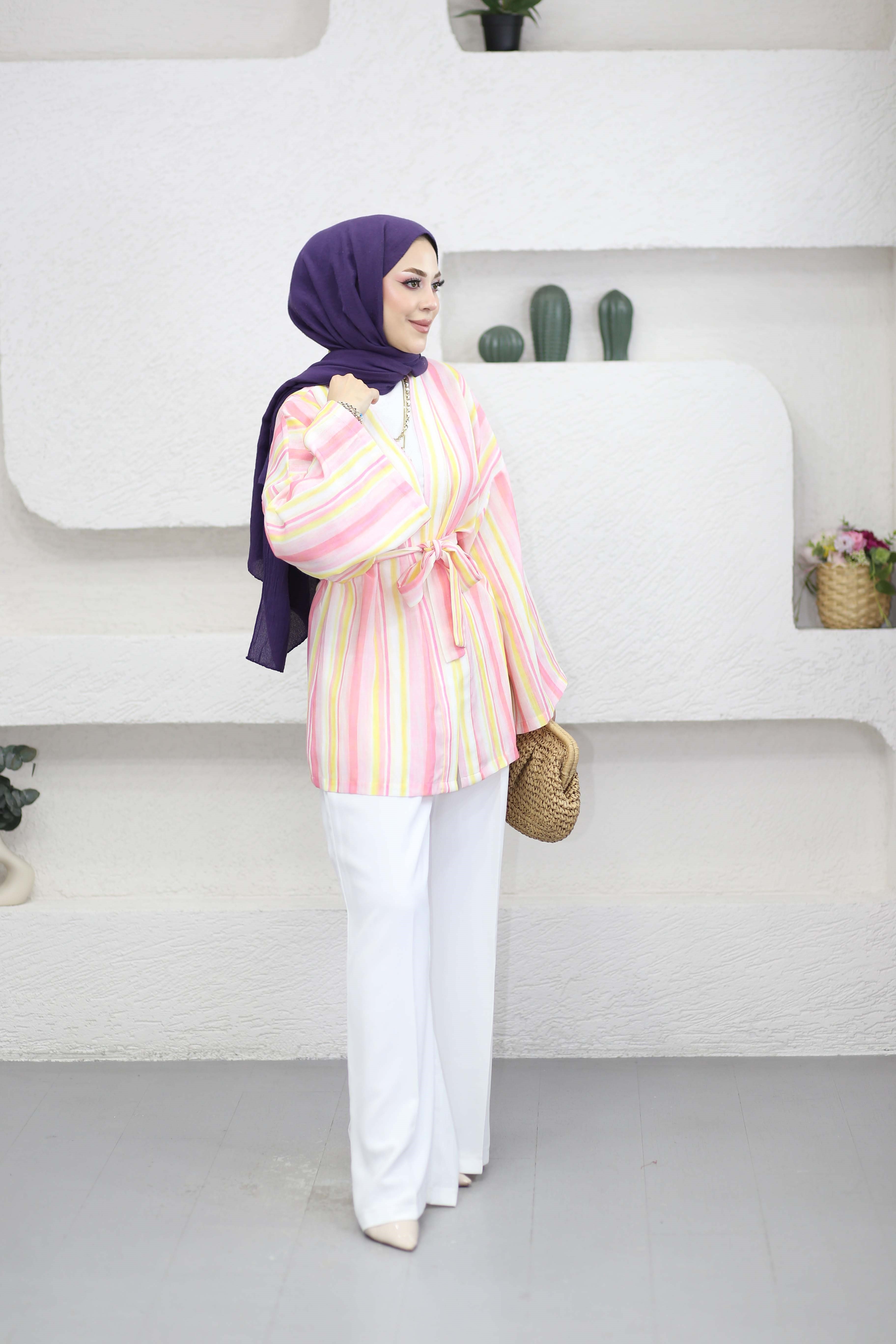 Amour Kimono Pembe 2341