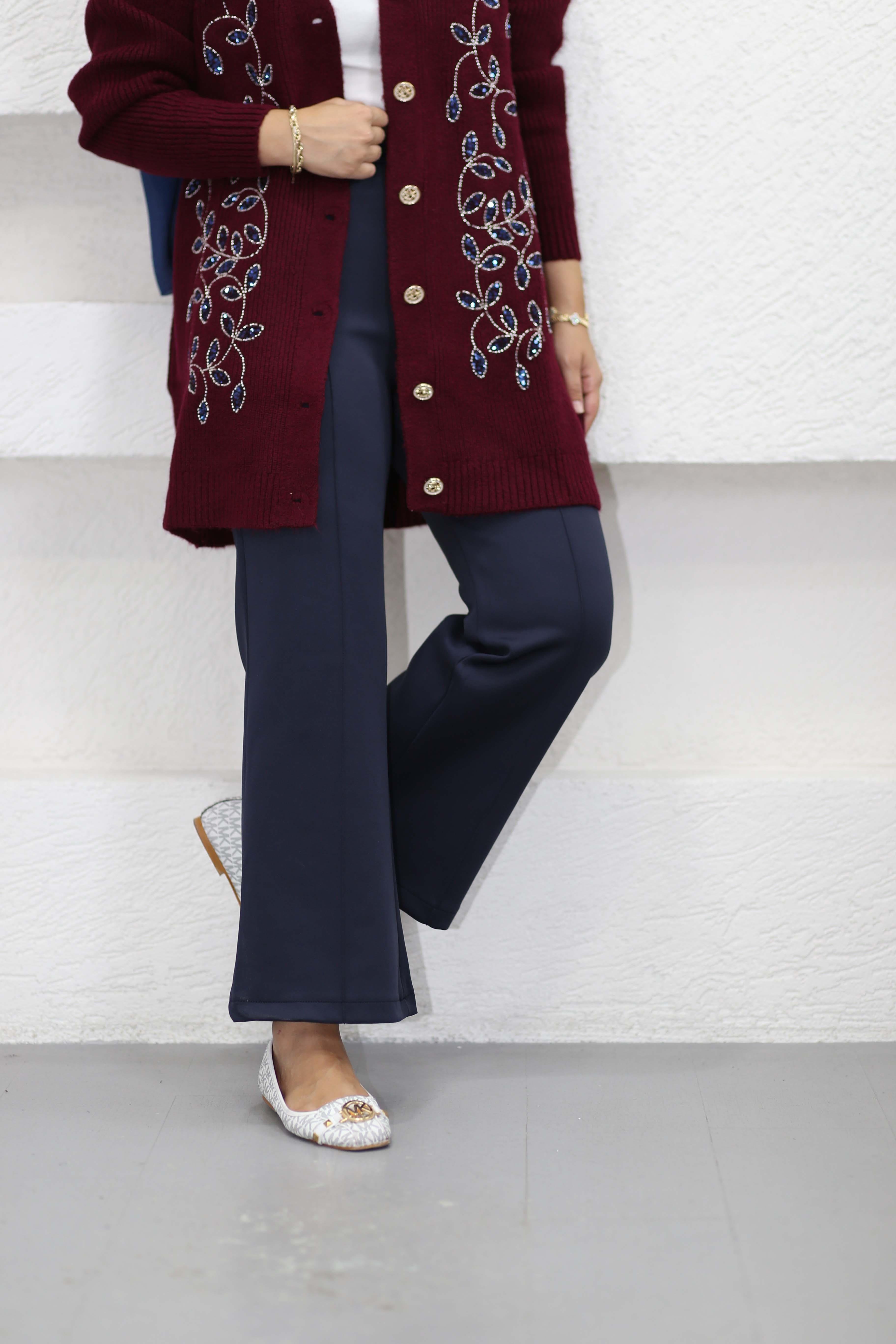 İspanyol Scuba Pantolon Lacivert 26015