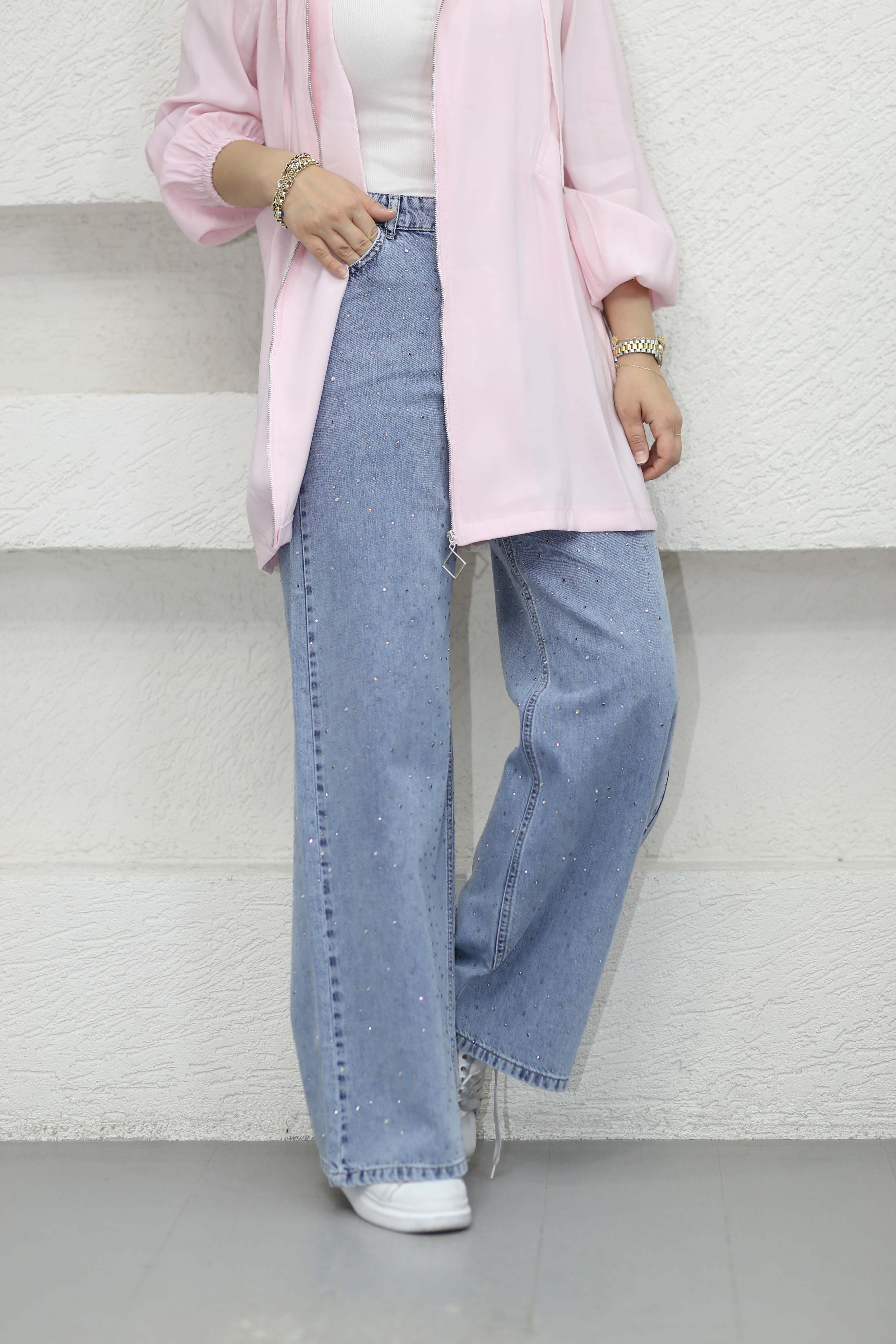 Daisy Pantolon Açık Mavi 2808