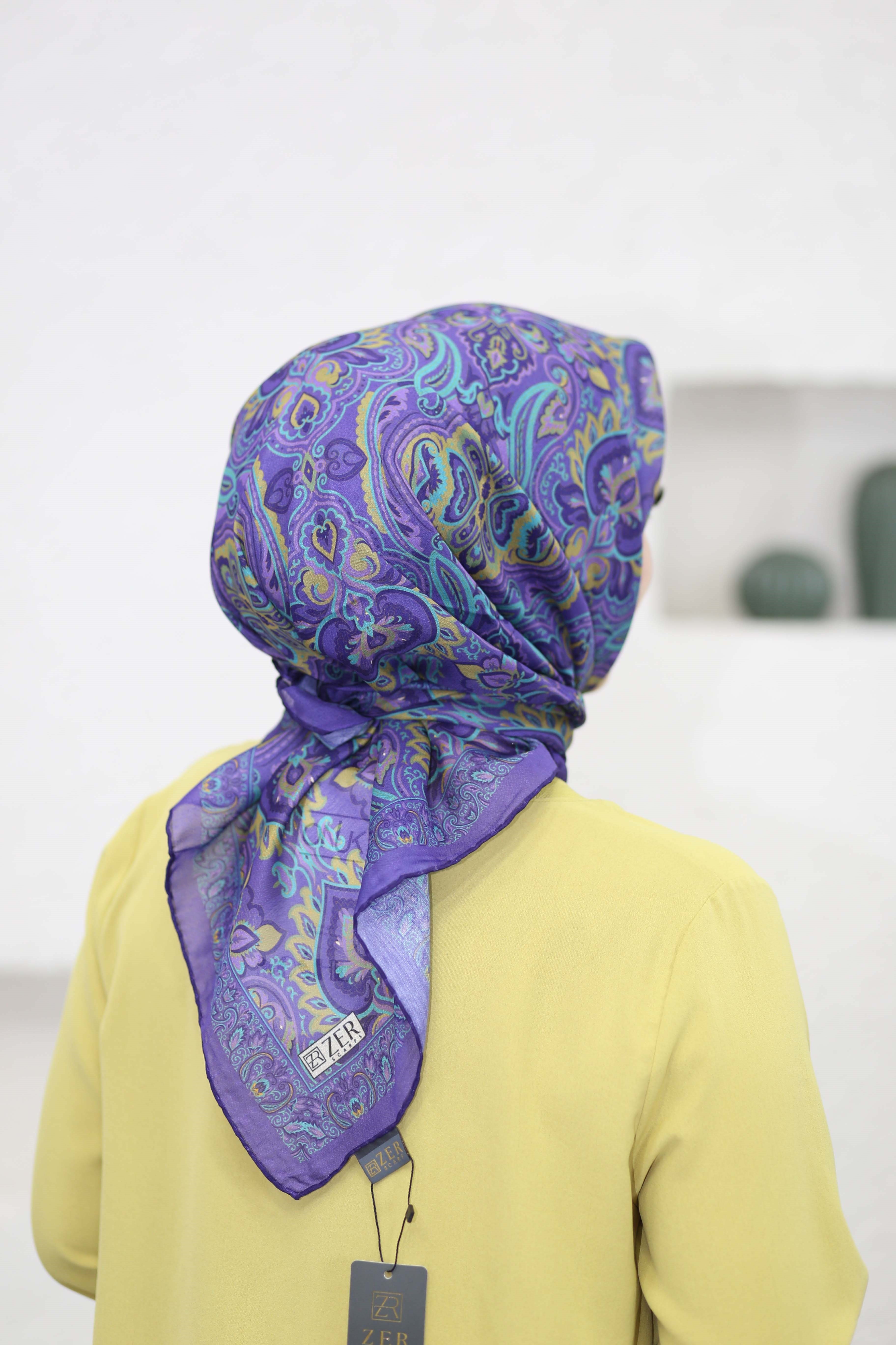 Zerda Eşarp Mor 1025