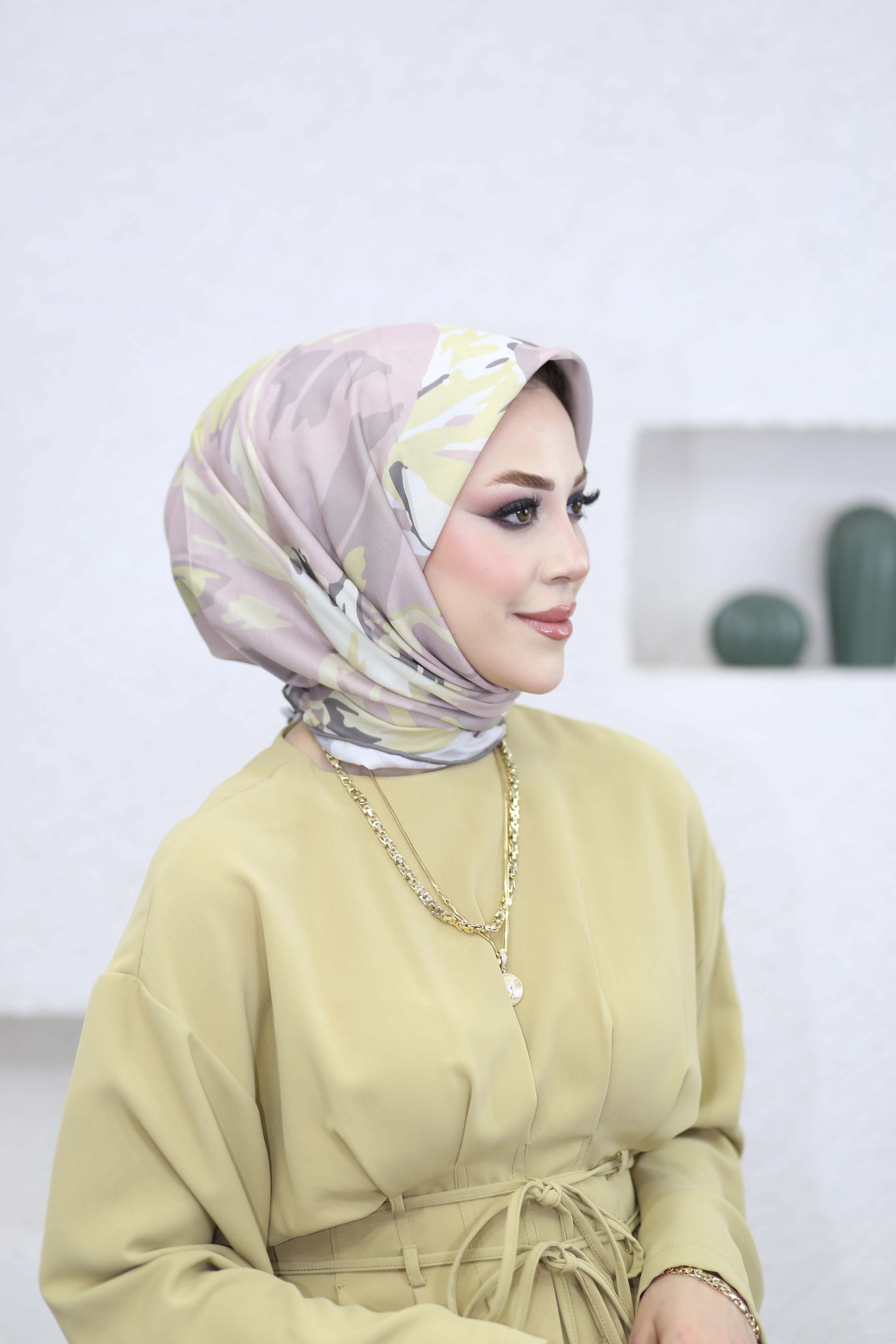 Lumuna Soft Eşarp Vizon 6869