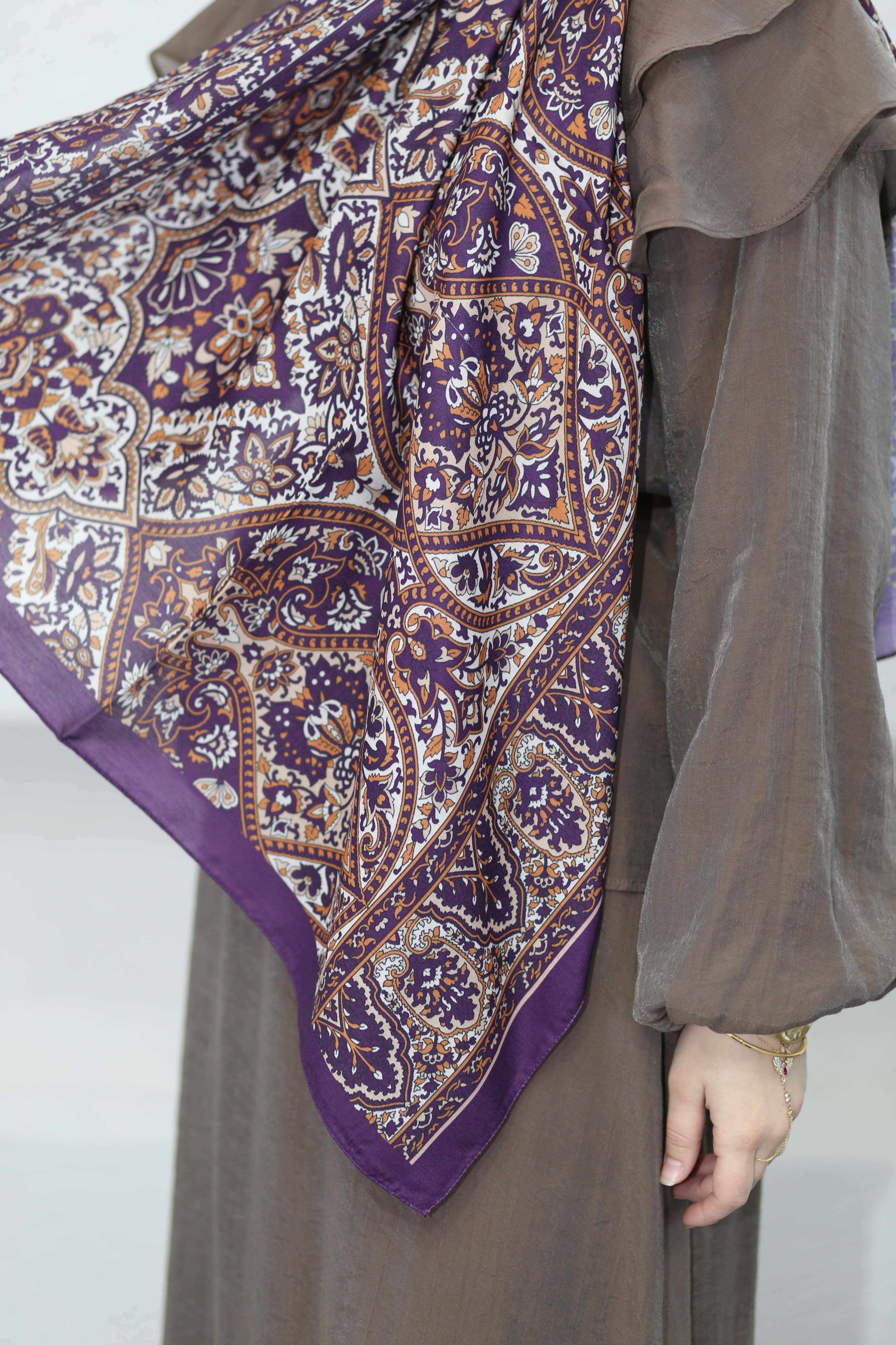 Bloom Şal Mor 7011