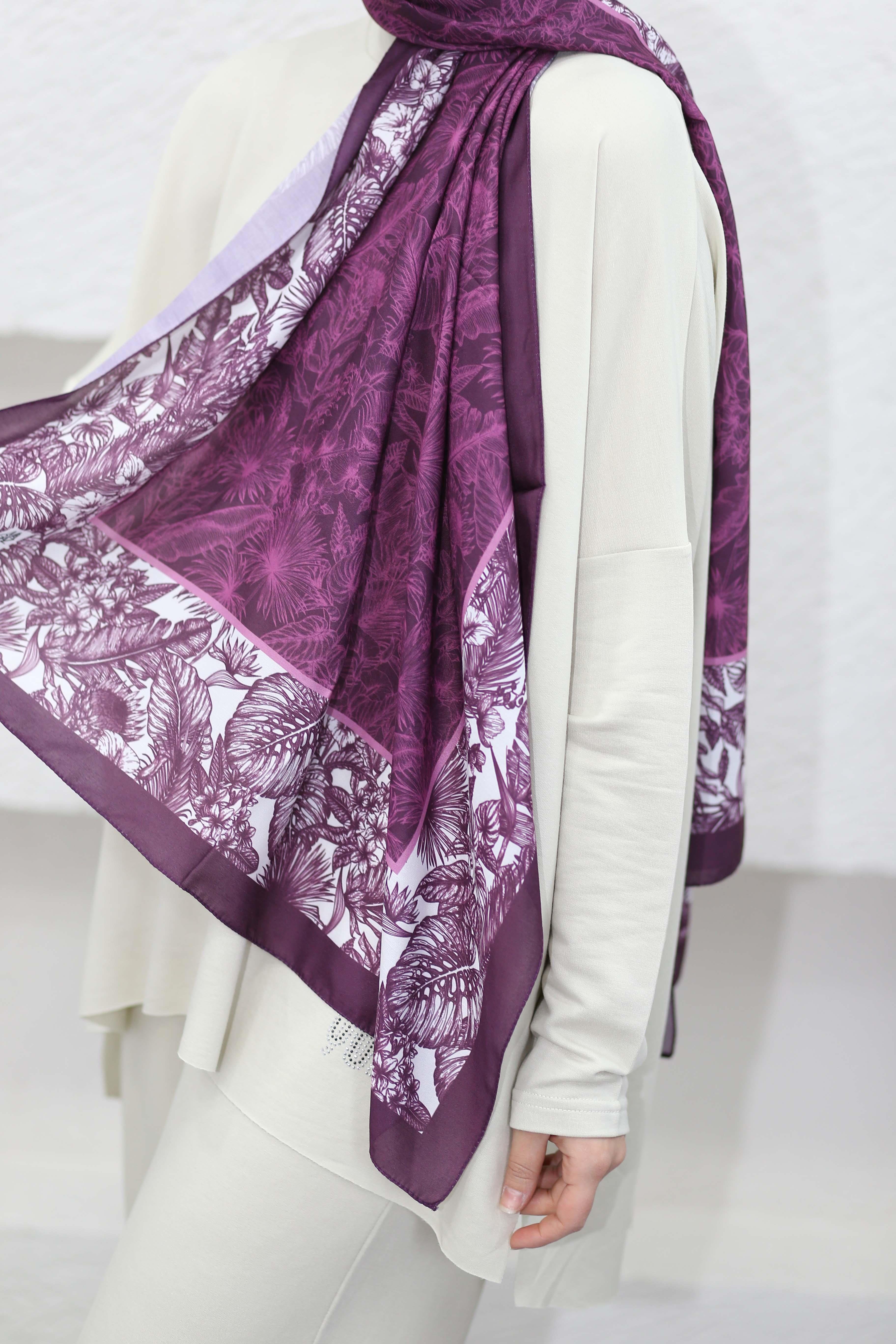 Dominik Şal Mor 5006