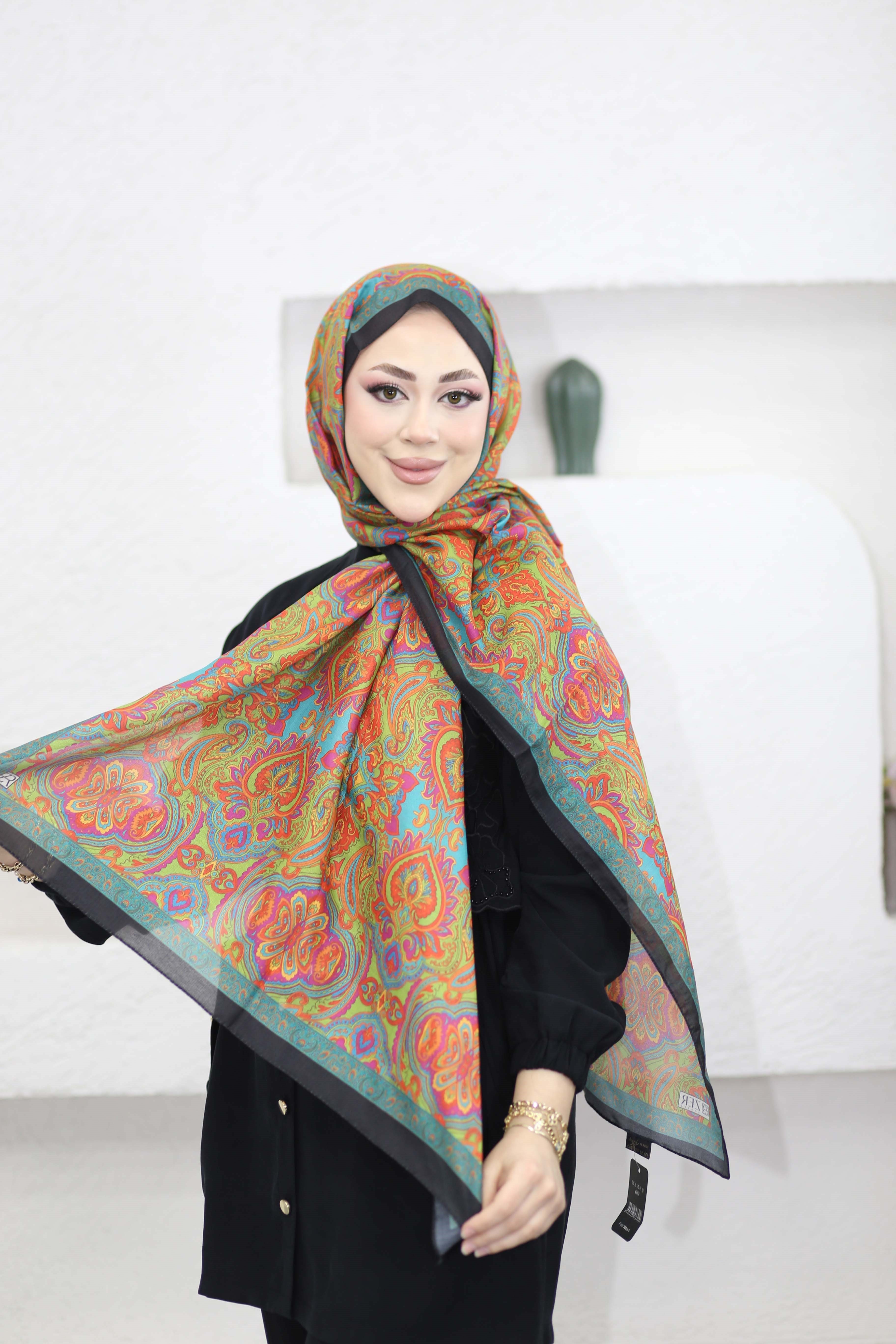 Zerda Şal Yeşil 8342