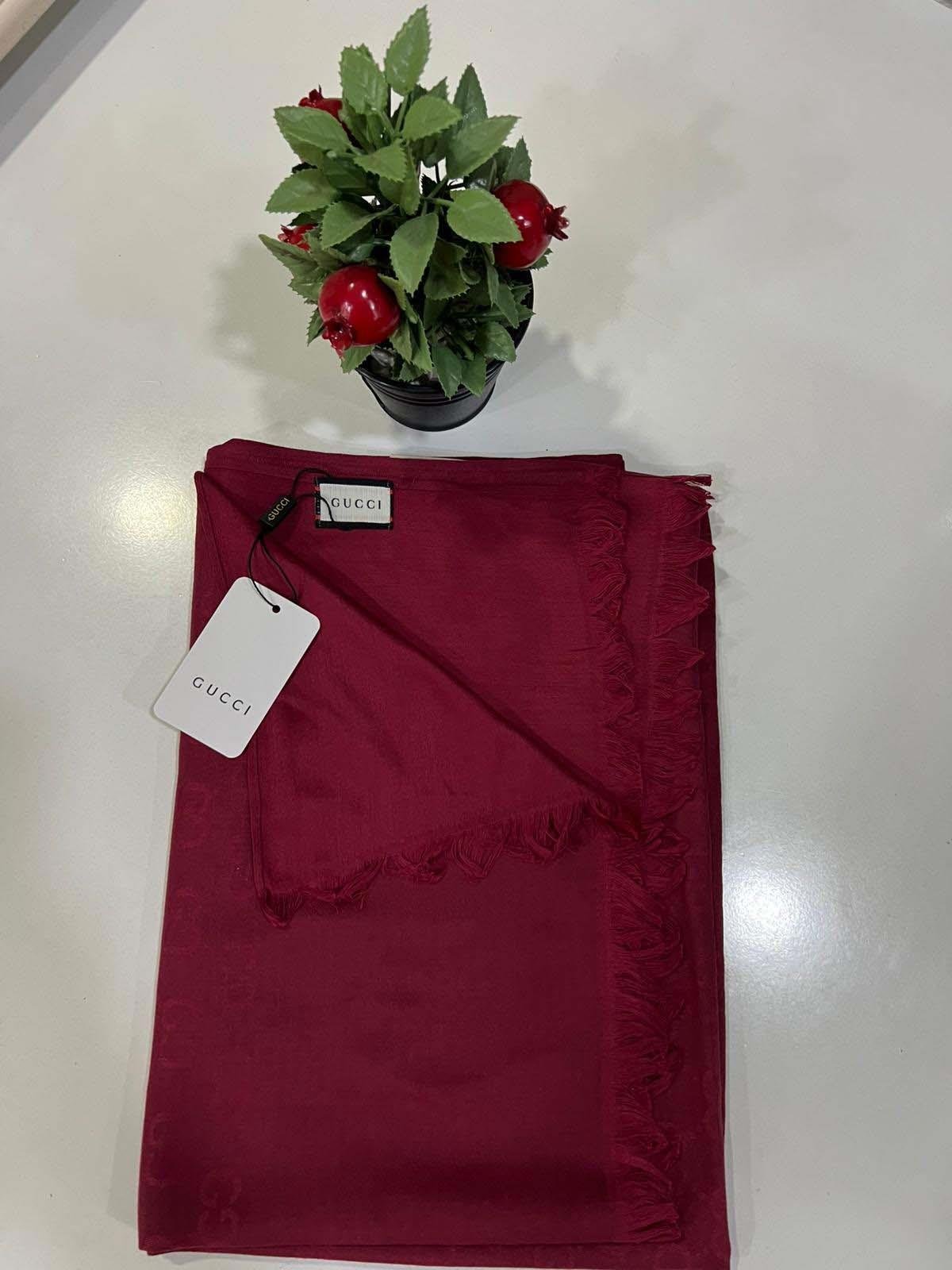 Gucci Şal Bordo 1313
