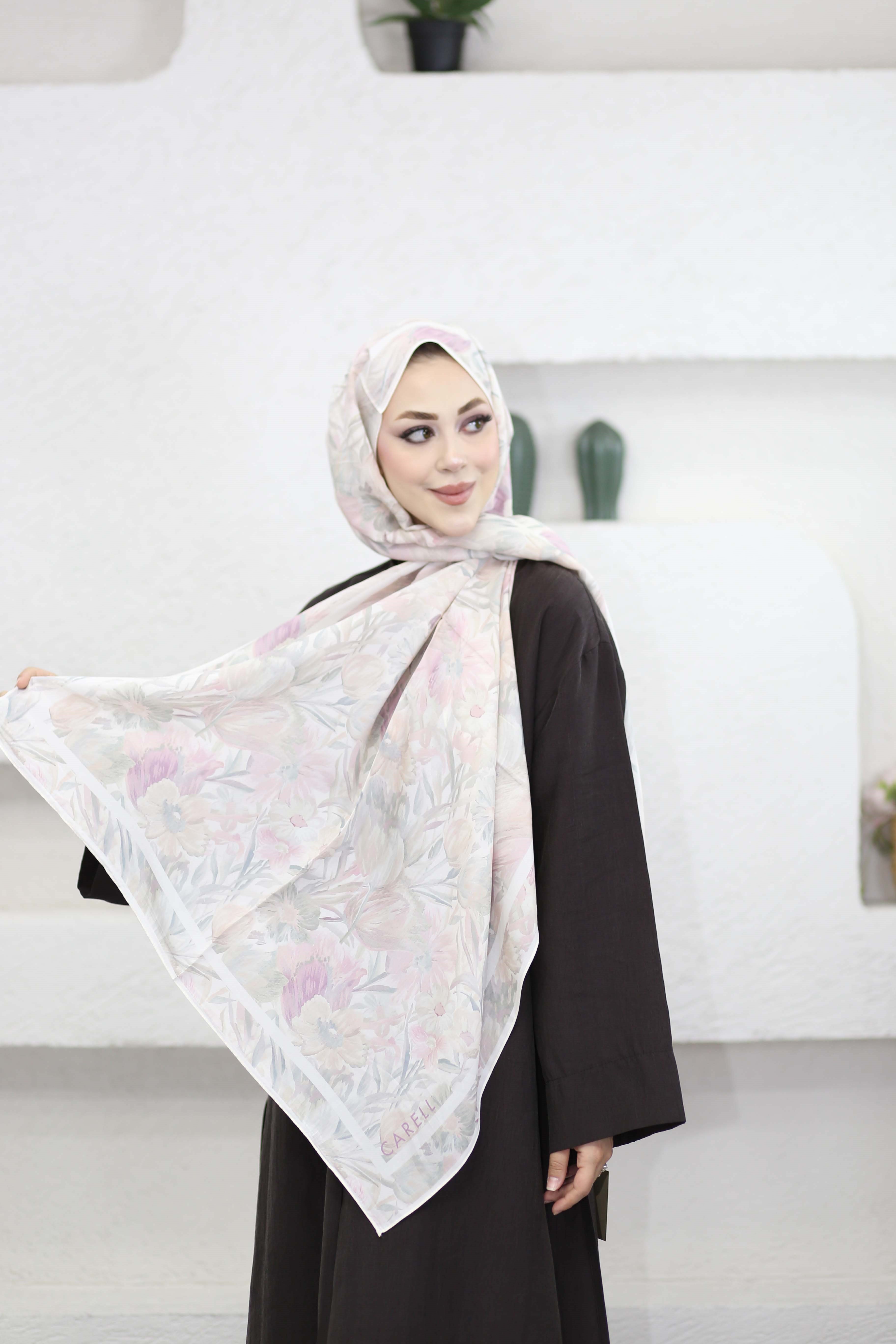 Rosin Floş Şal Pembe 9471