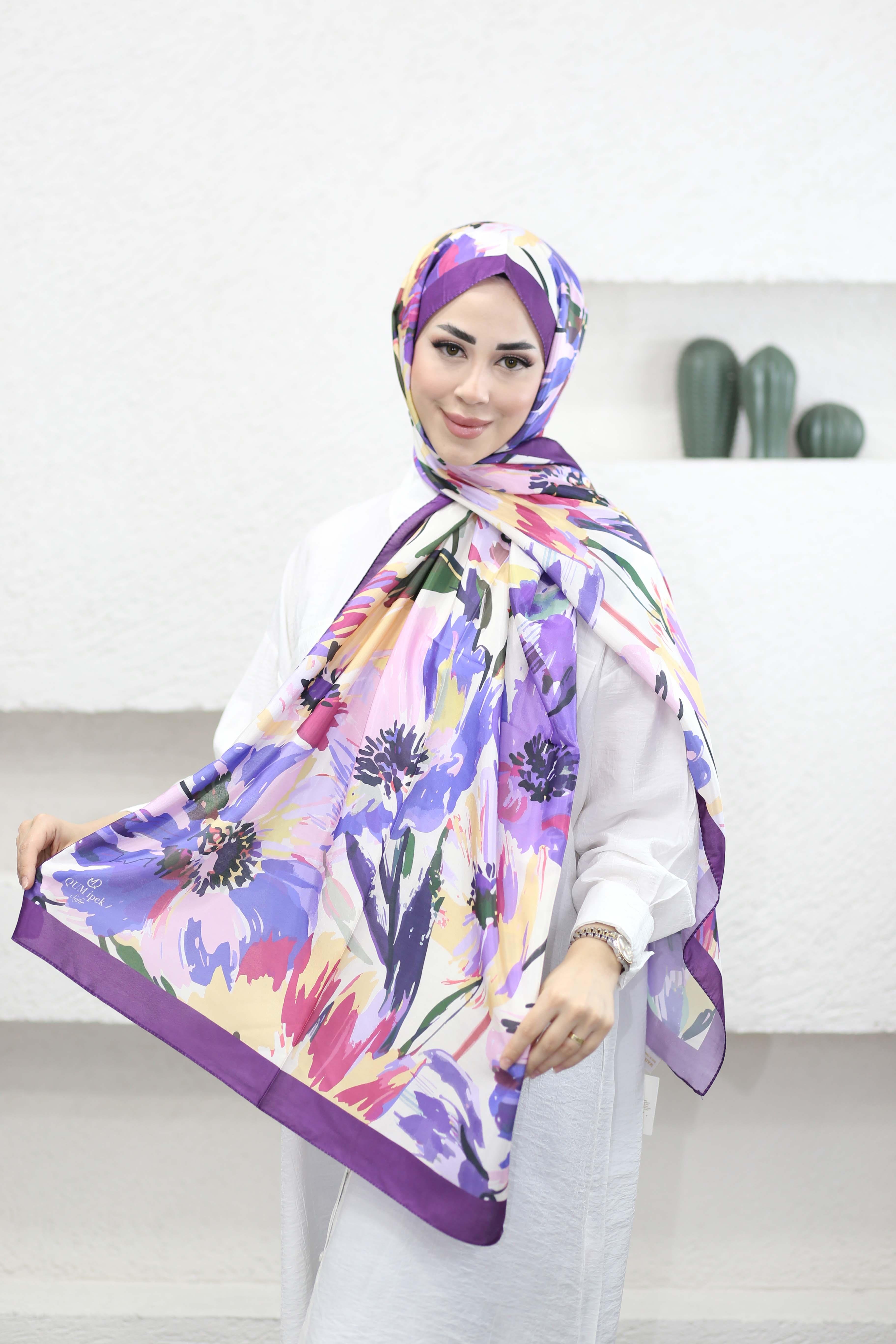 Ortanca Şal Mürdüm 5182