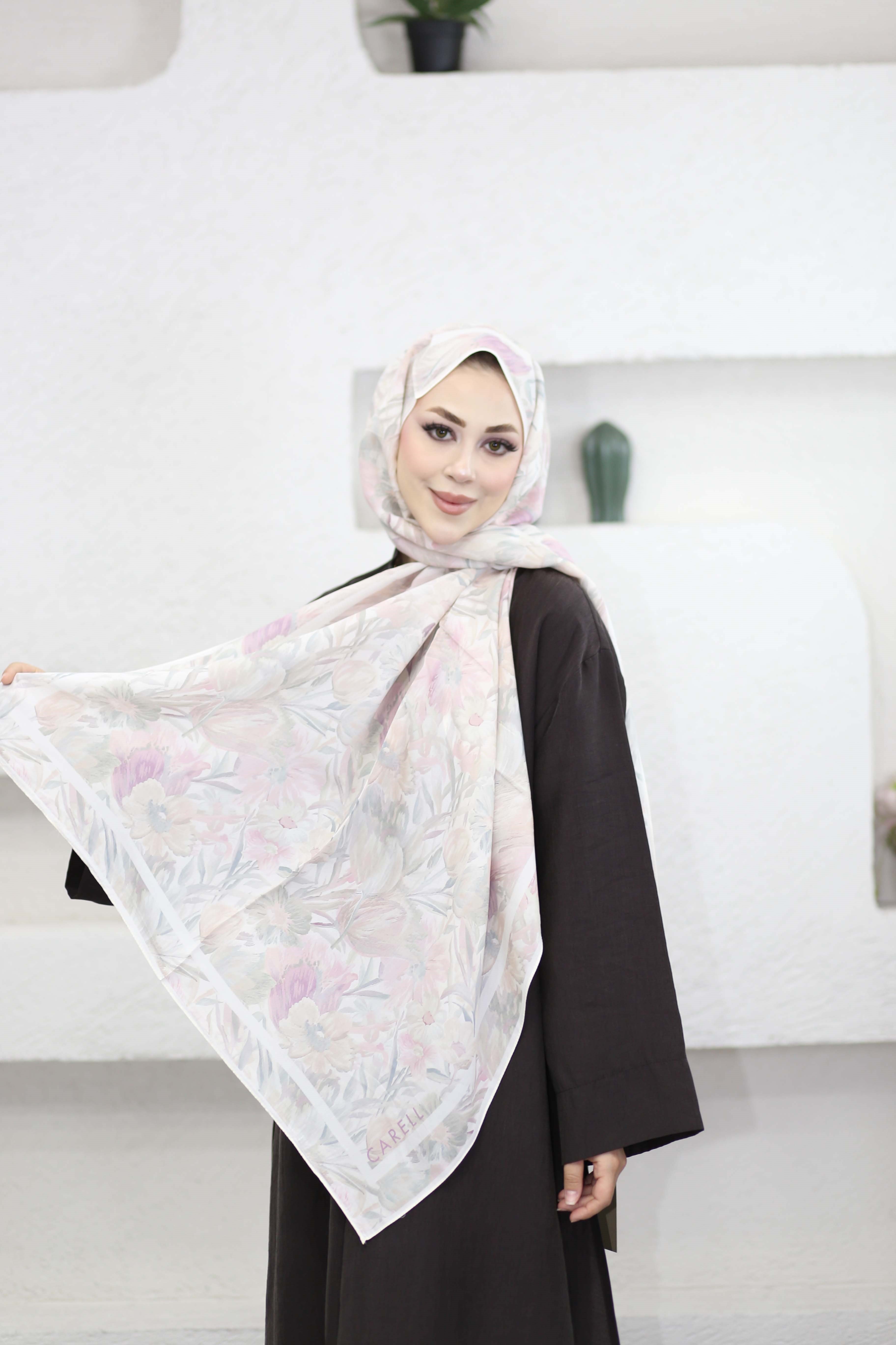 Rosin Floş Şal Pembe 9471
