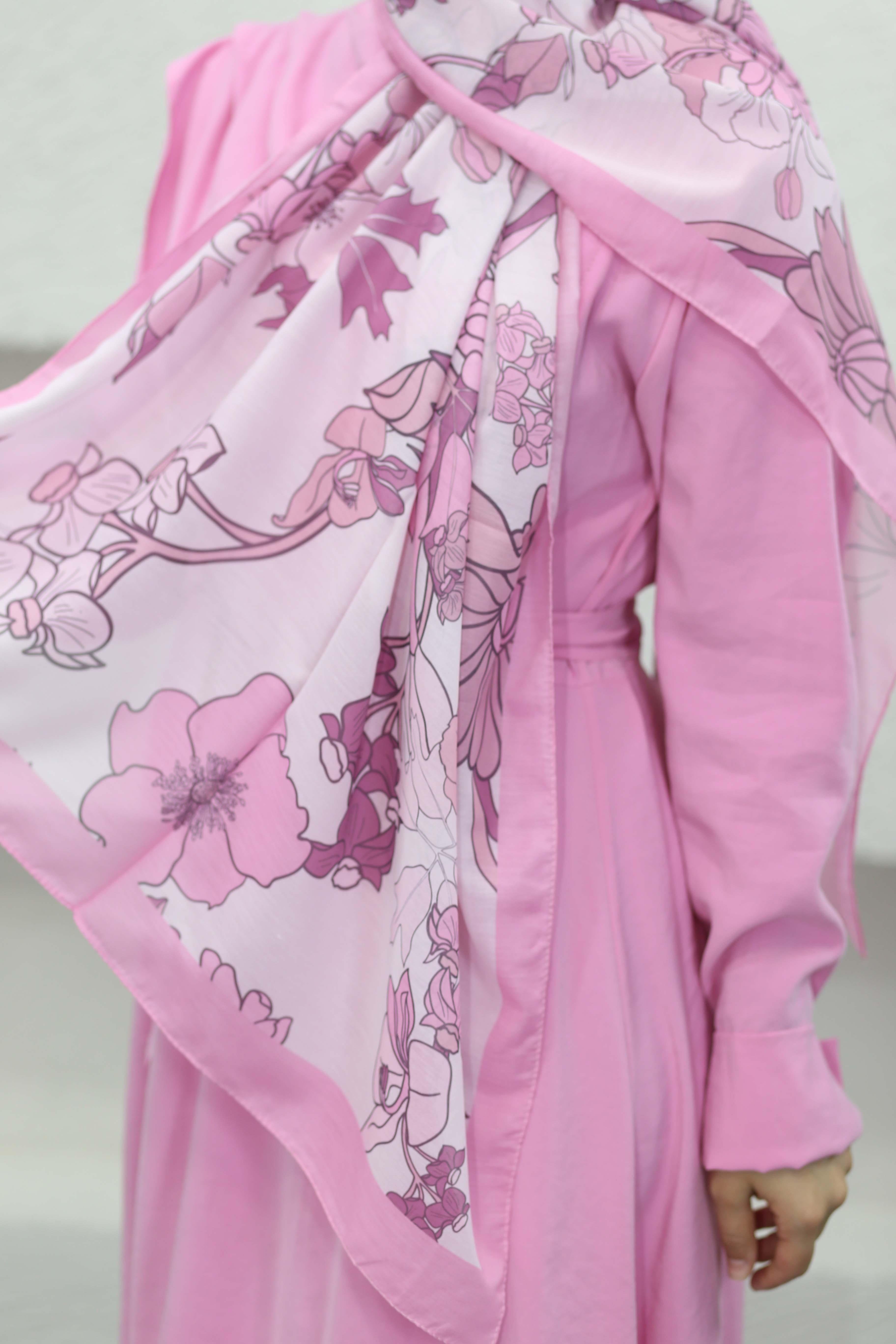 Berlin Şal Pembe 7712
