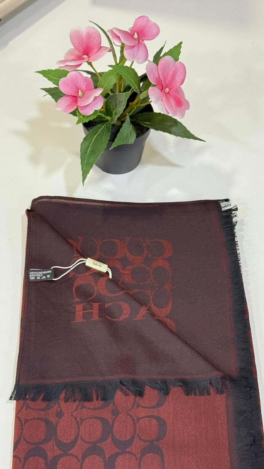 Coach Şal Bordo 2509