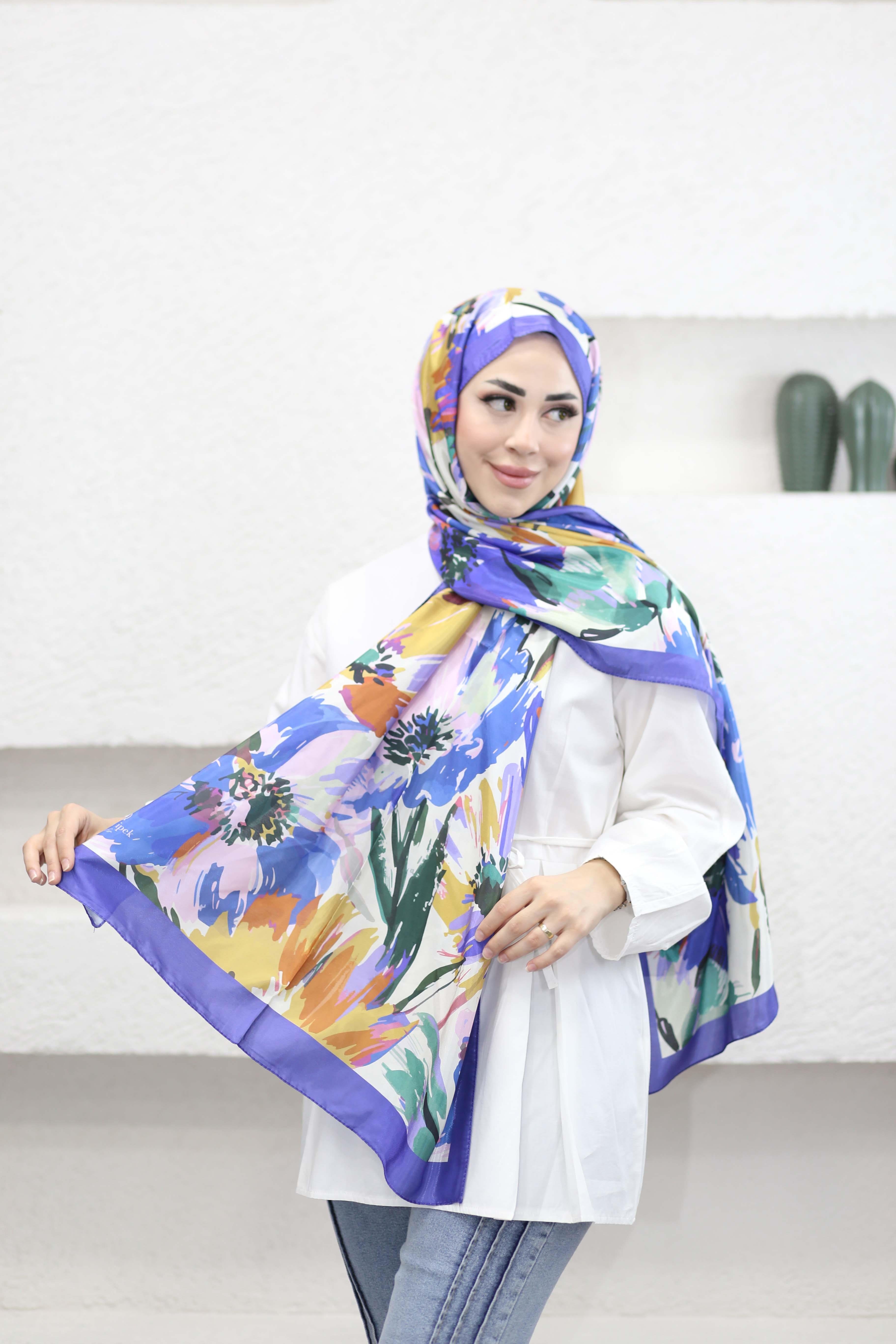 Ortanca Şal Mor 5182