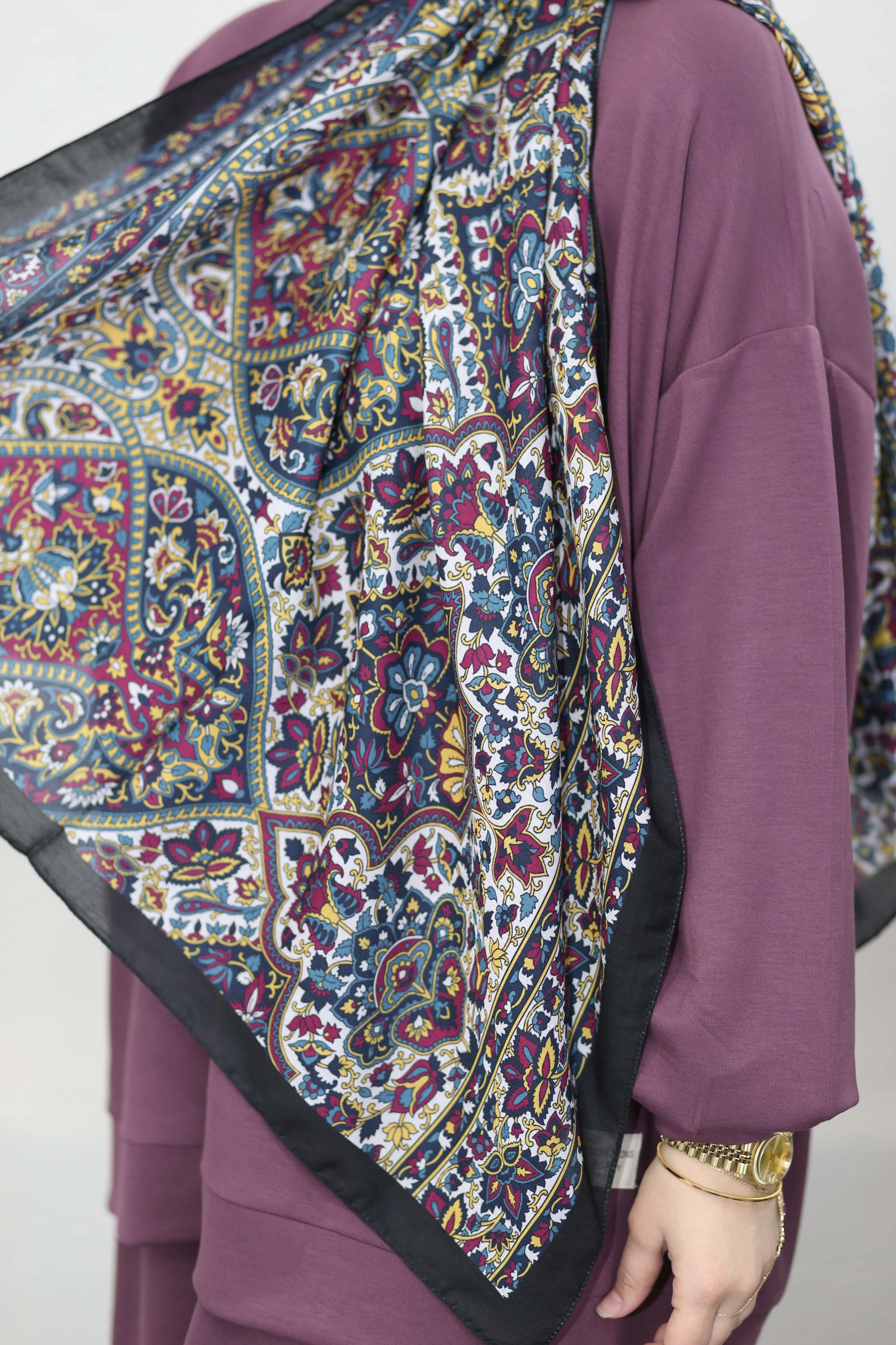 Bloom Şal Siyah 7011