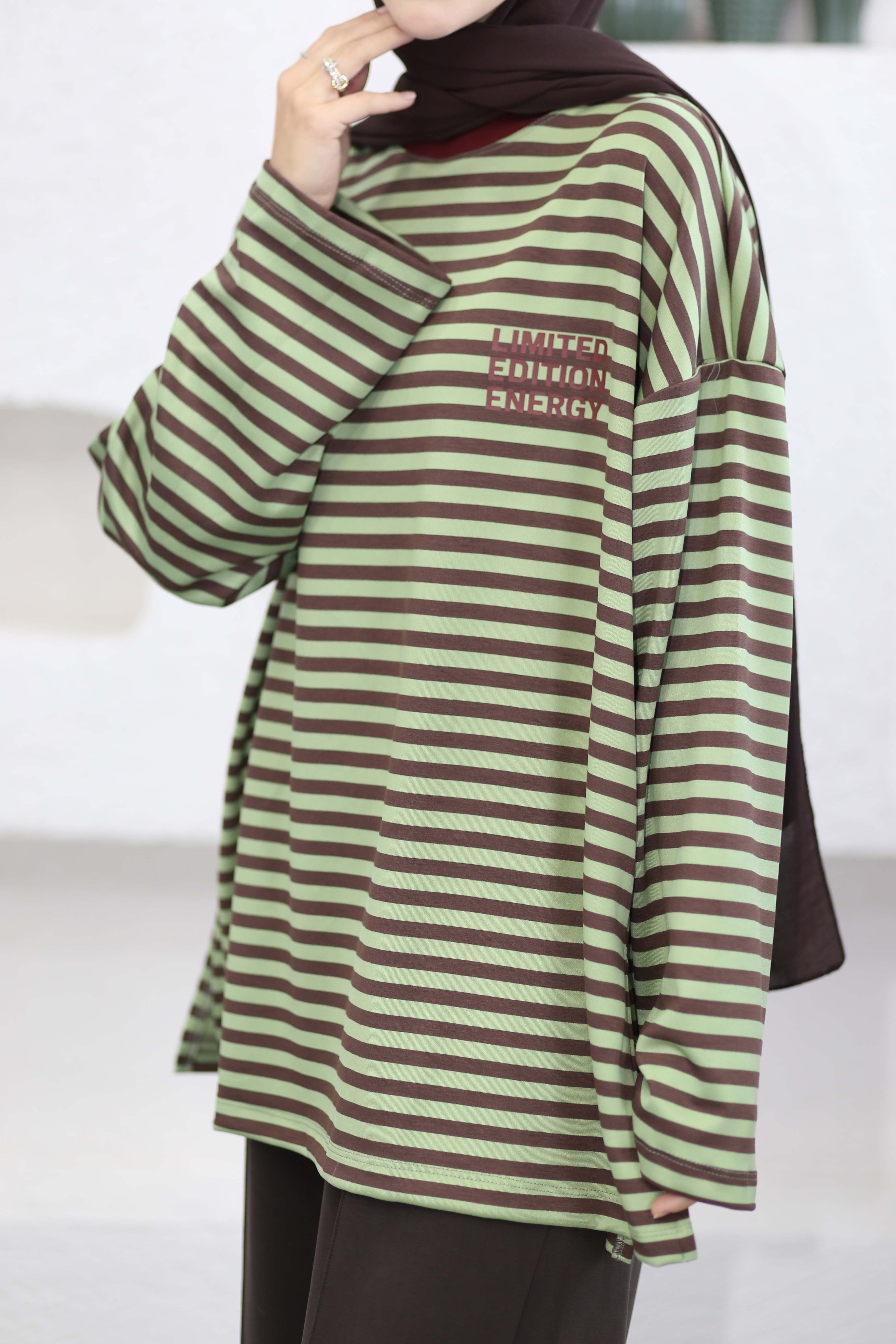 Prenses Sweat Fıstık Yeşil 390
