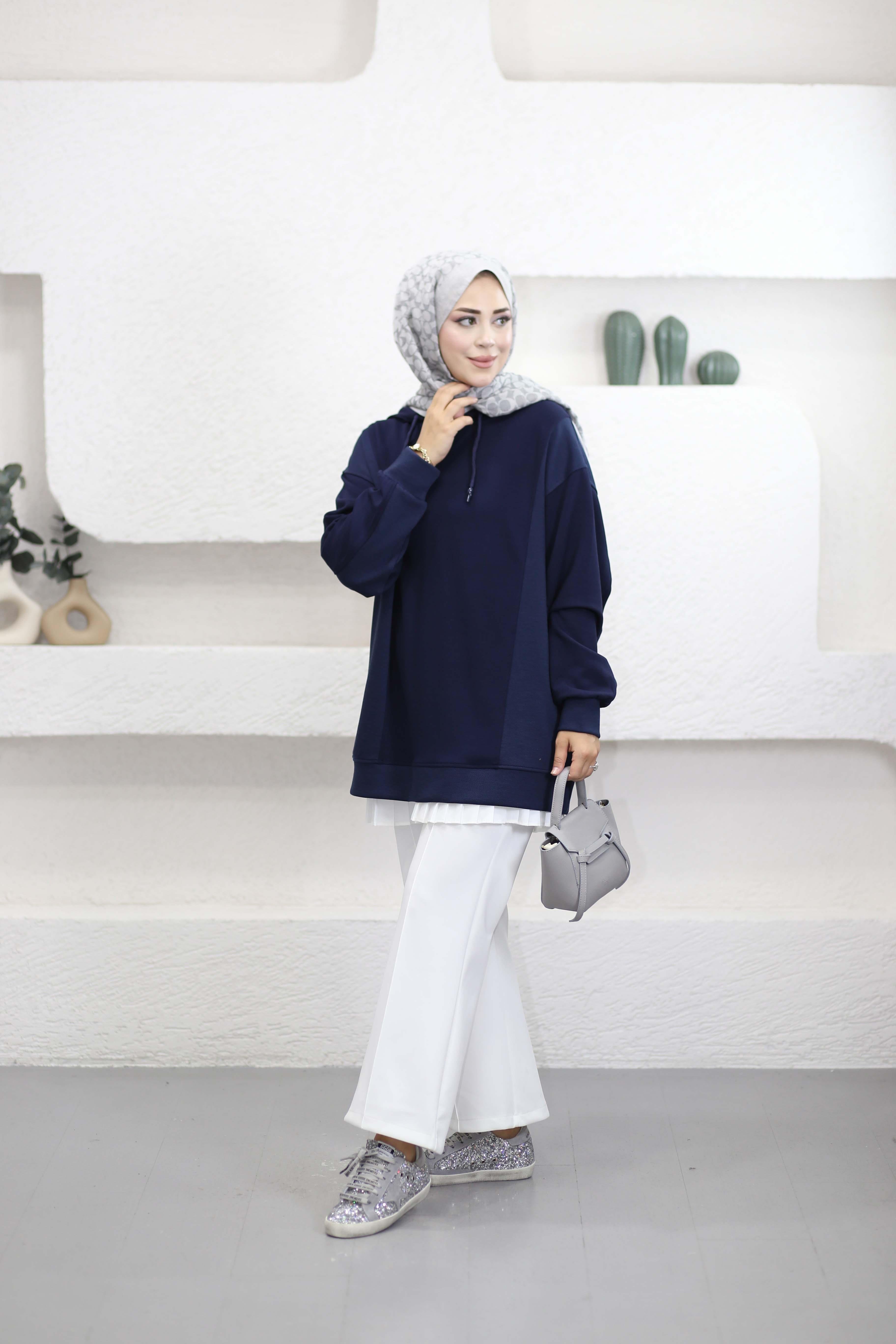 Premium Sweat Lacivert 6042