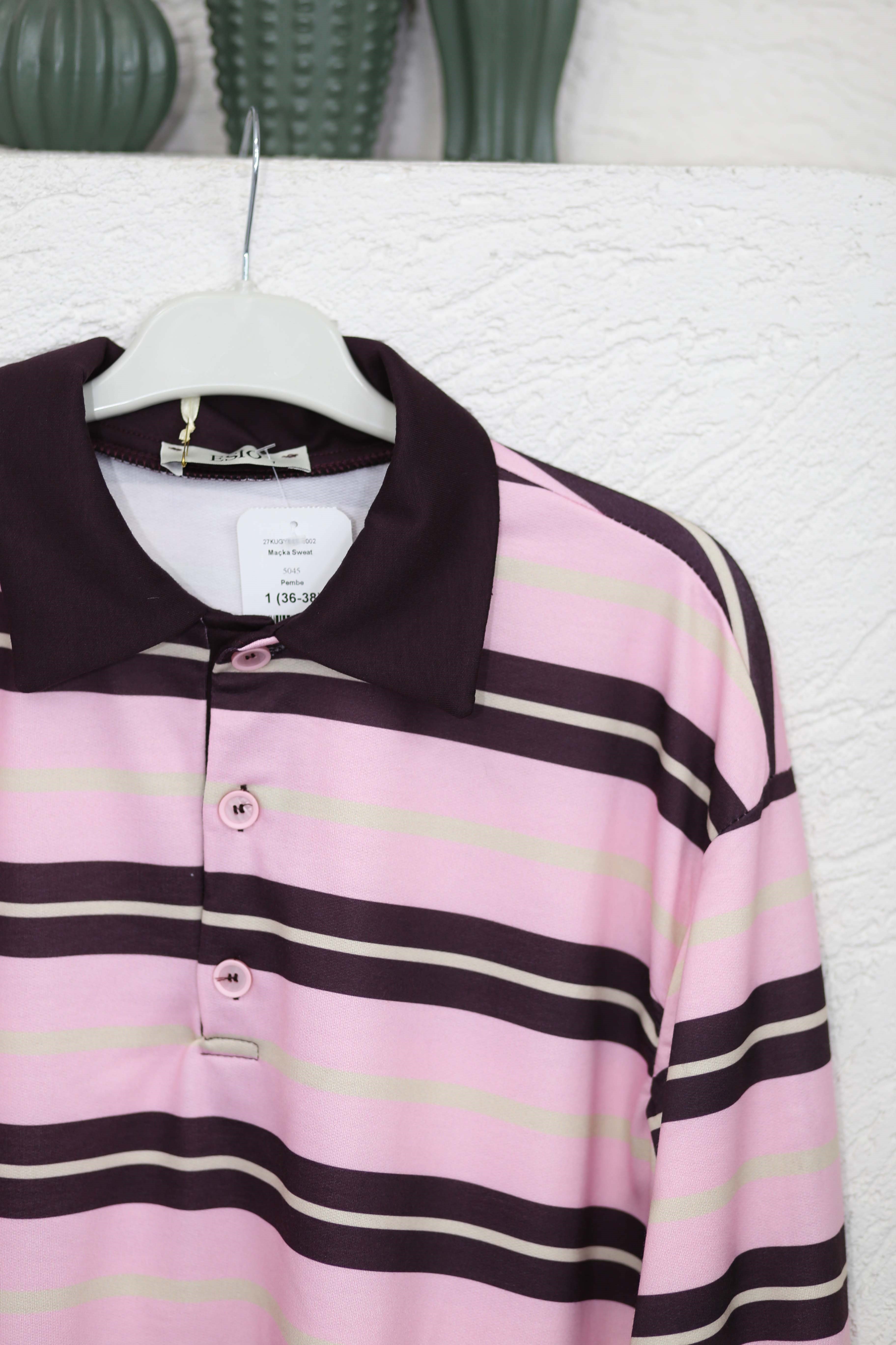 Maçka Sweat Pembe 5045